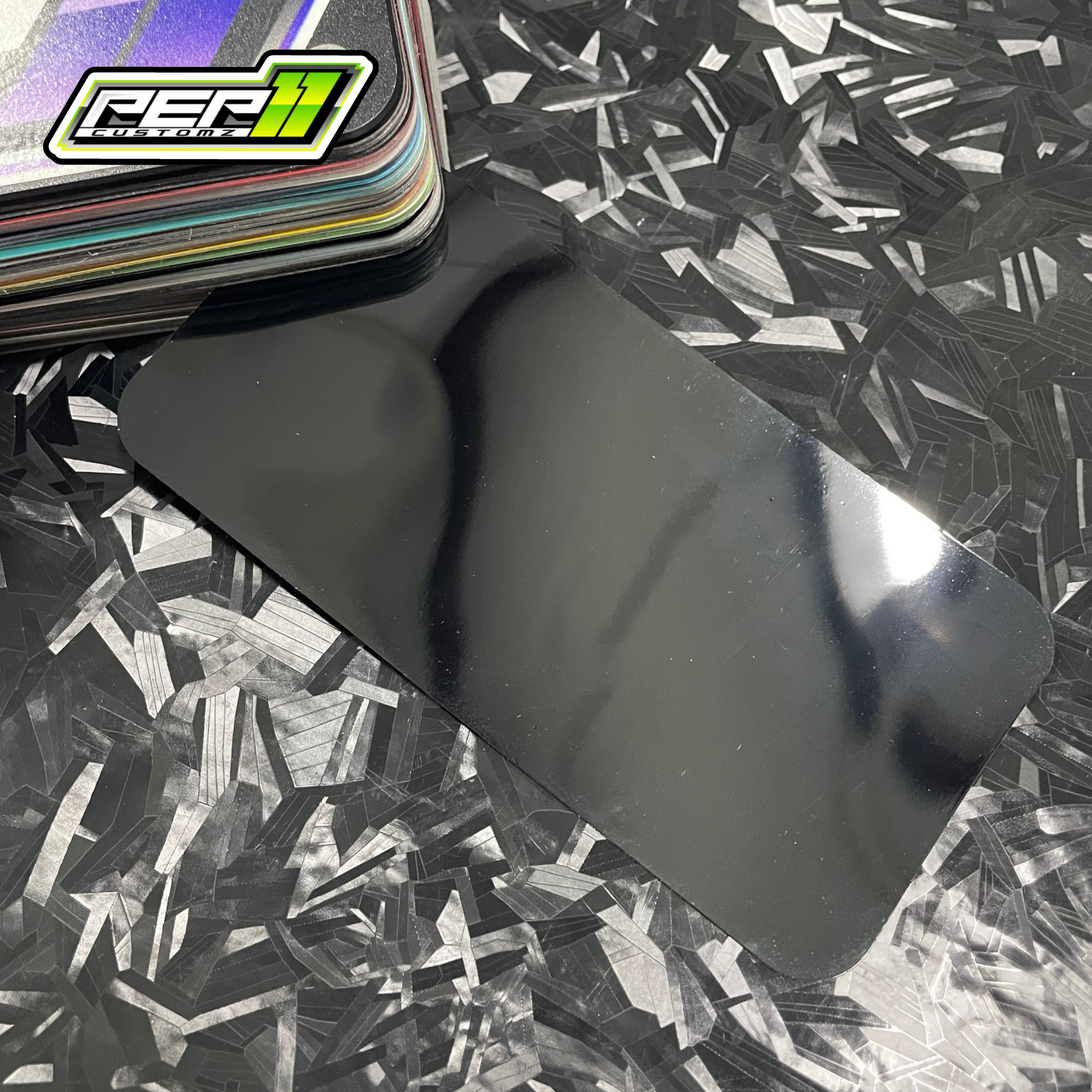 * Super Gloss Pure Black - Pep11customz Vinyl Wrap Material (Price does NOT include installation.)