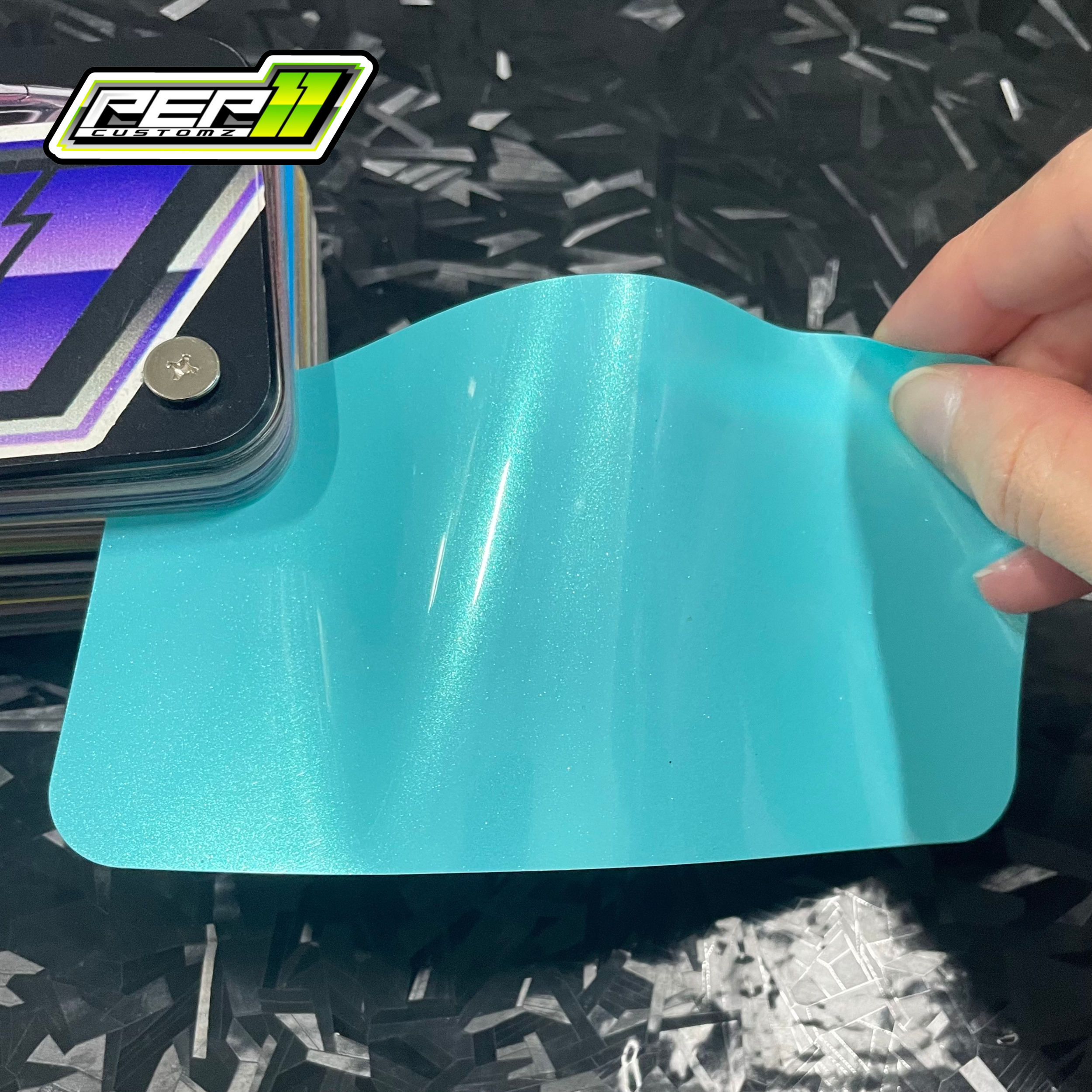 * Super Gloss Rolls Royce Tiffany Blue - Pep11customz Vinyl Wrap Material (Price does NOT include installation.)