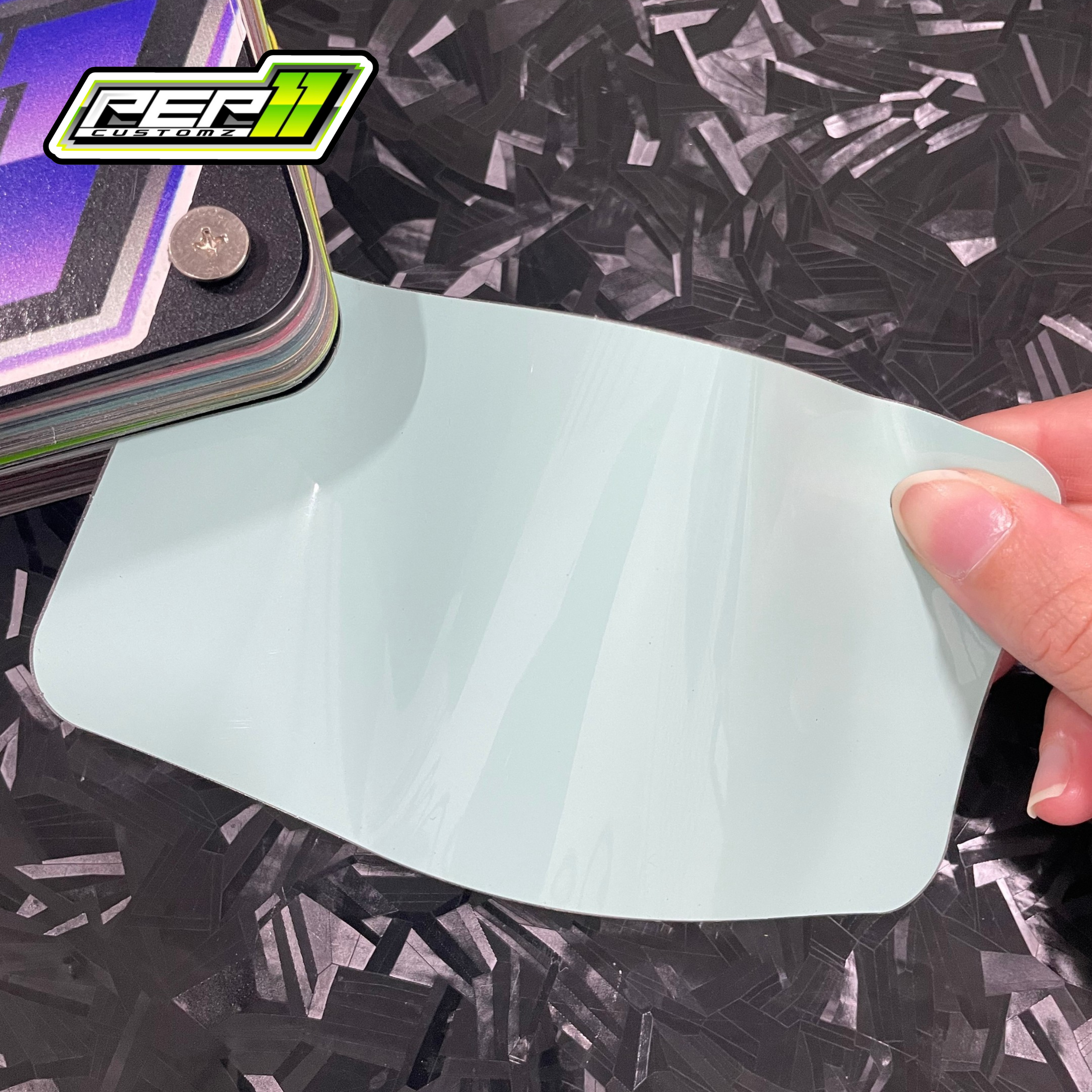 Super Gloss Rolls-Royce Mint Green - Pep11customz Vinyl Wrap Material (Price does NOT include installation.)