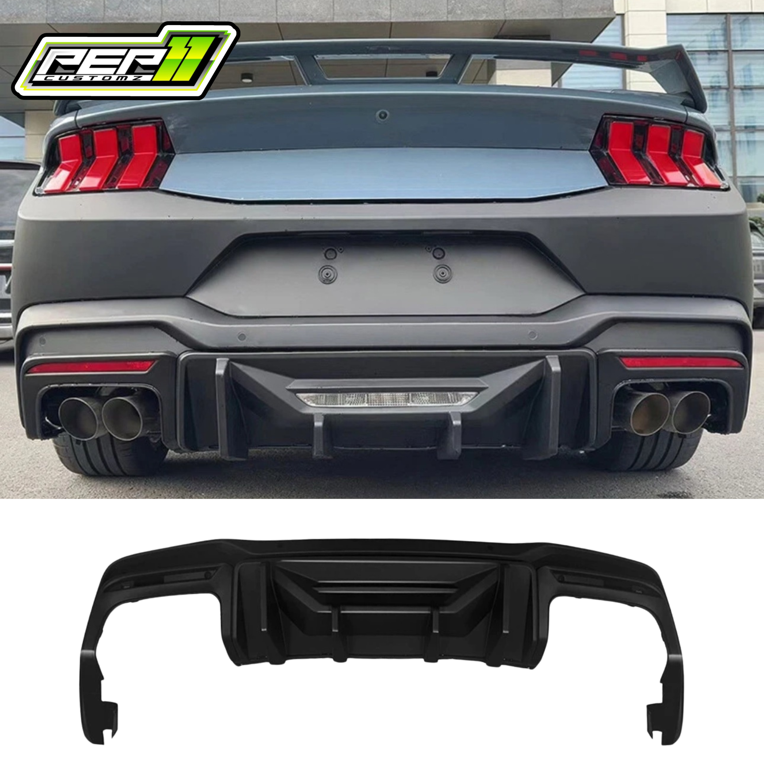 Mustang Rear Diffuser 2024-25