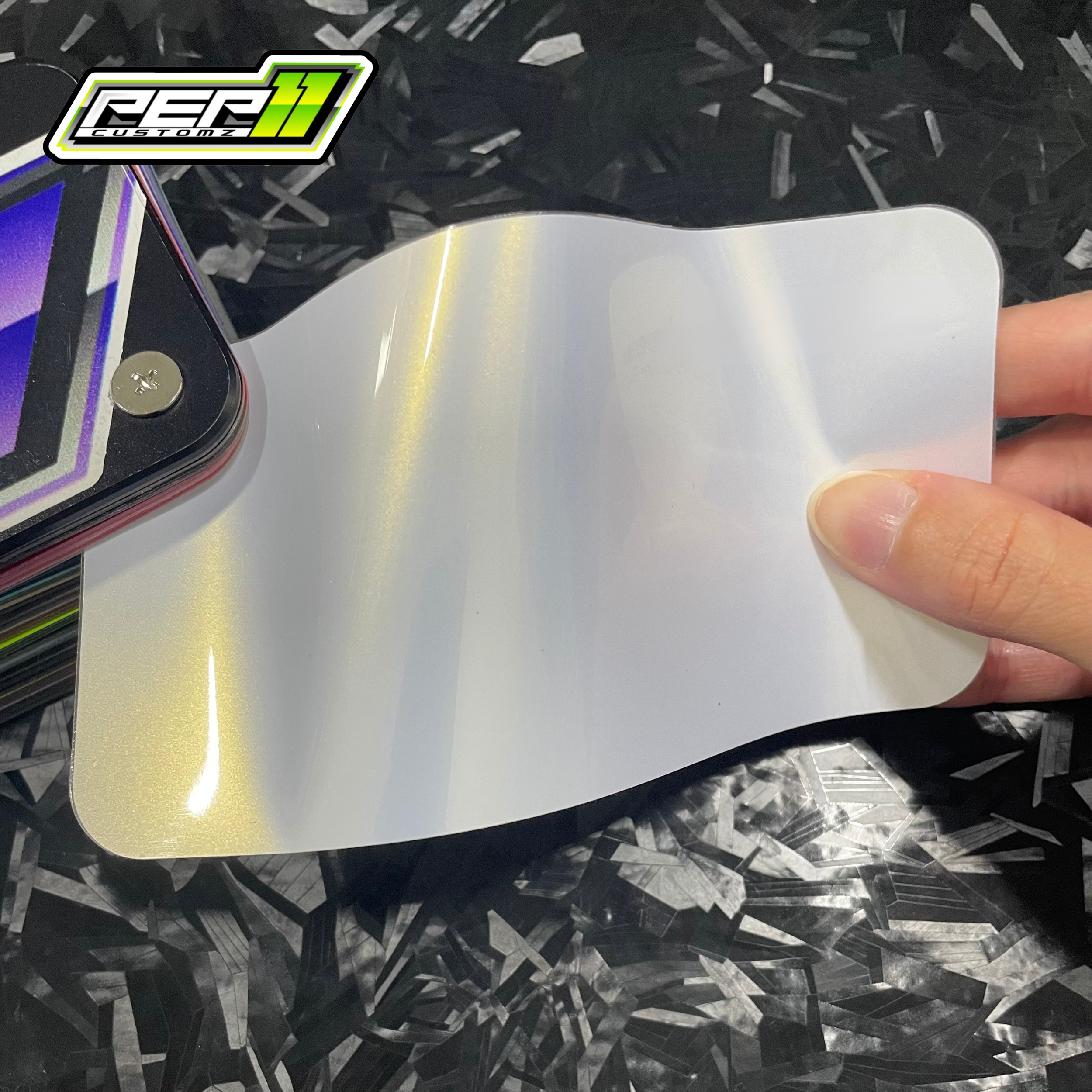 Super Gloss White Gold - Pep11customz Vinyl Wrap Material (Price does NOT include installation.)