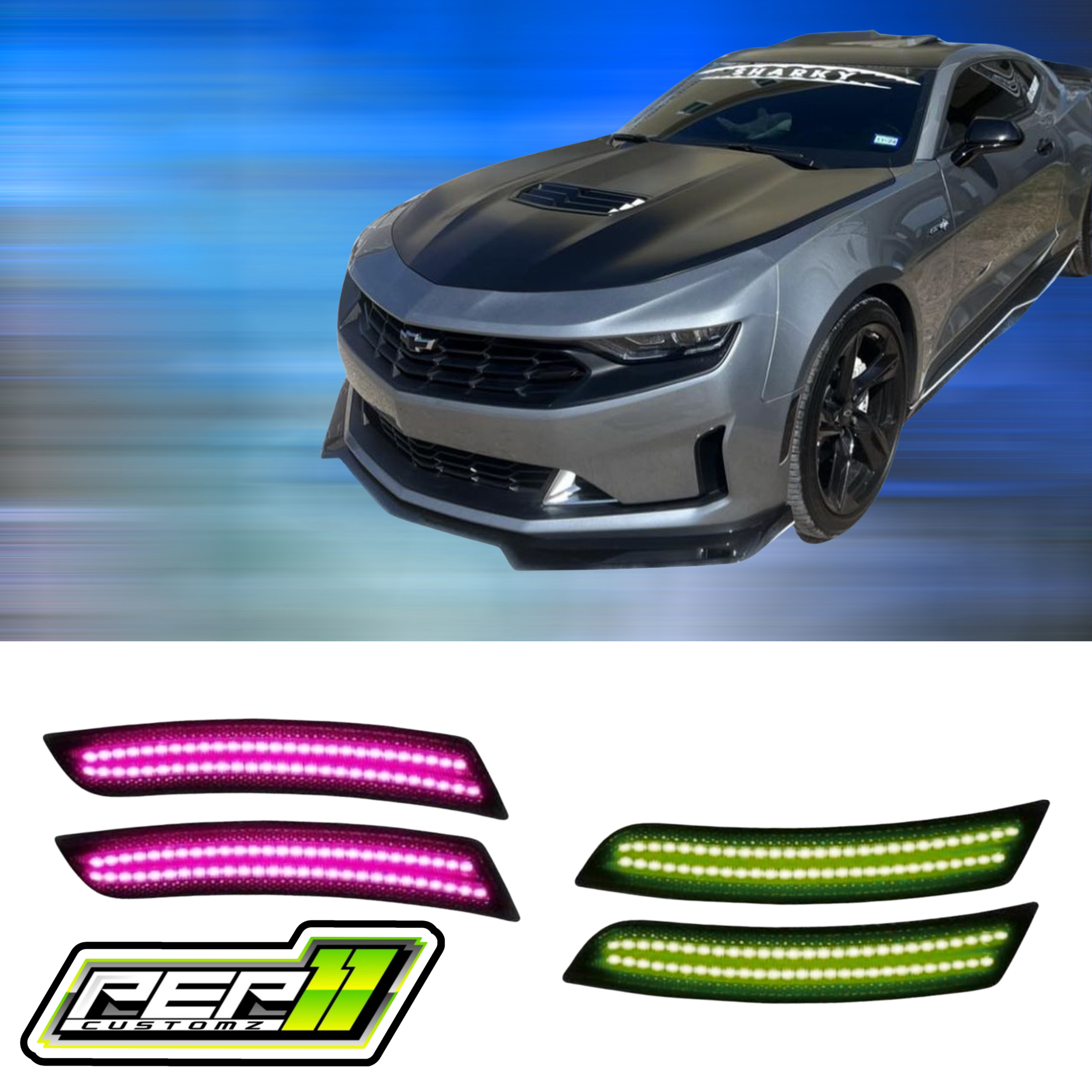 Camaro 2016+ RGB Side Marker Reflectors