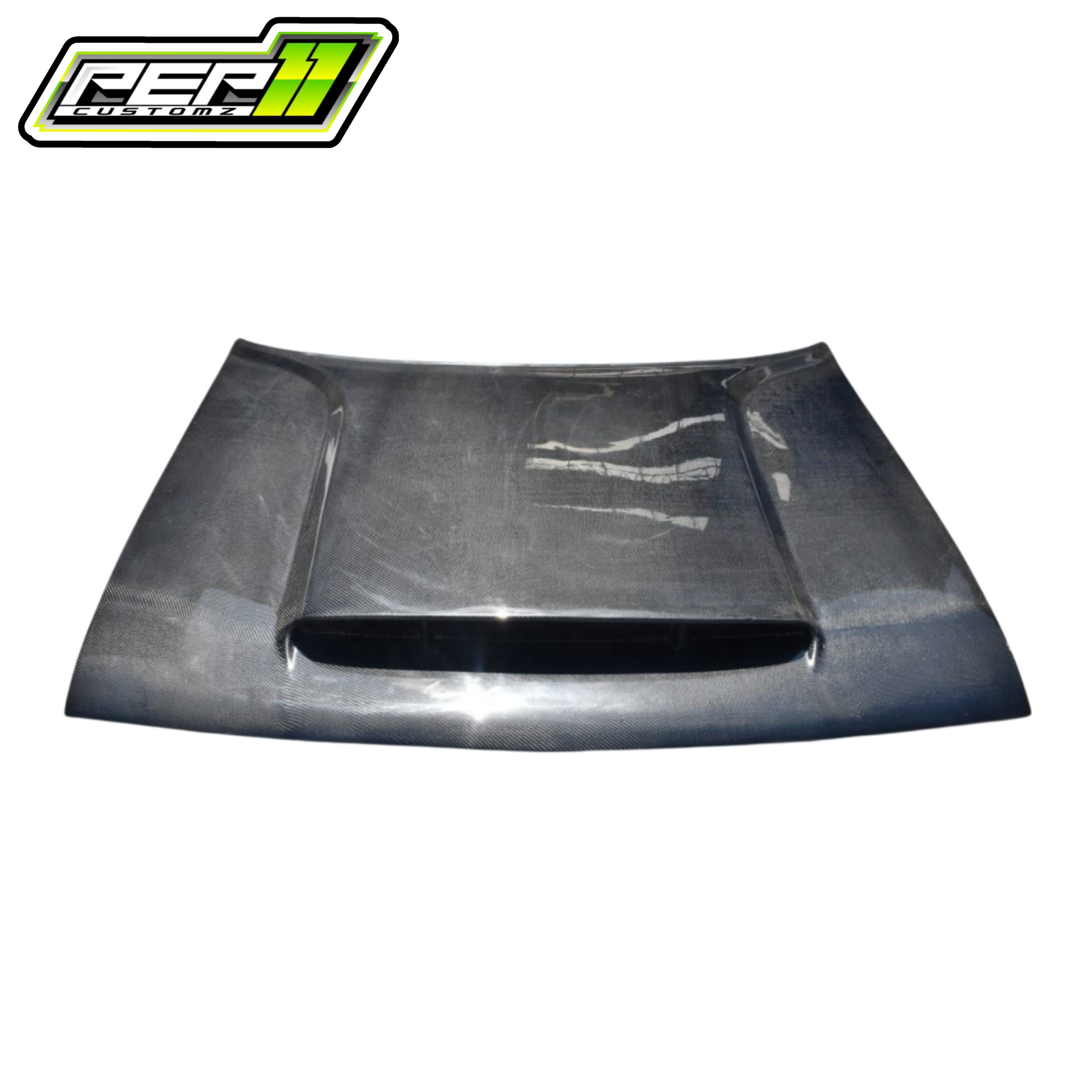 Challenger Demon Style Carbon Fiber Hood *WE DO NOT SHIP HOODS OR BUMPERS; PICKUP FROM OUR SHOP LOCATIONS ONLY*