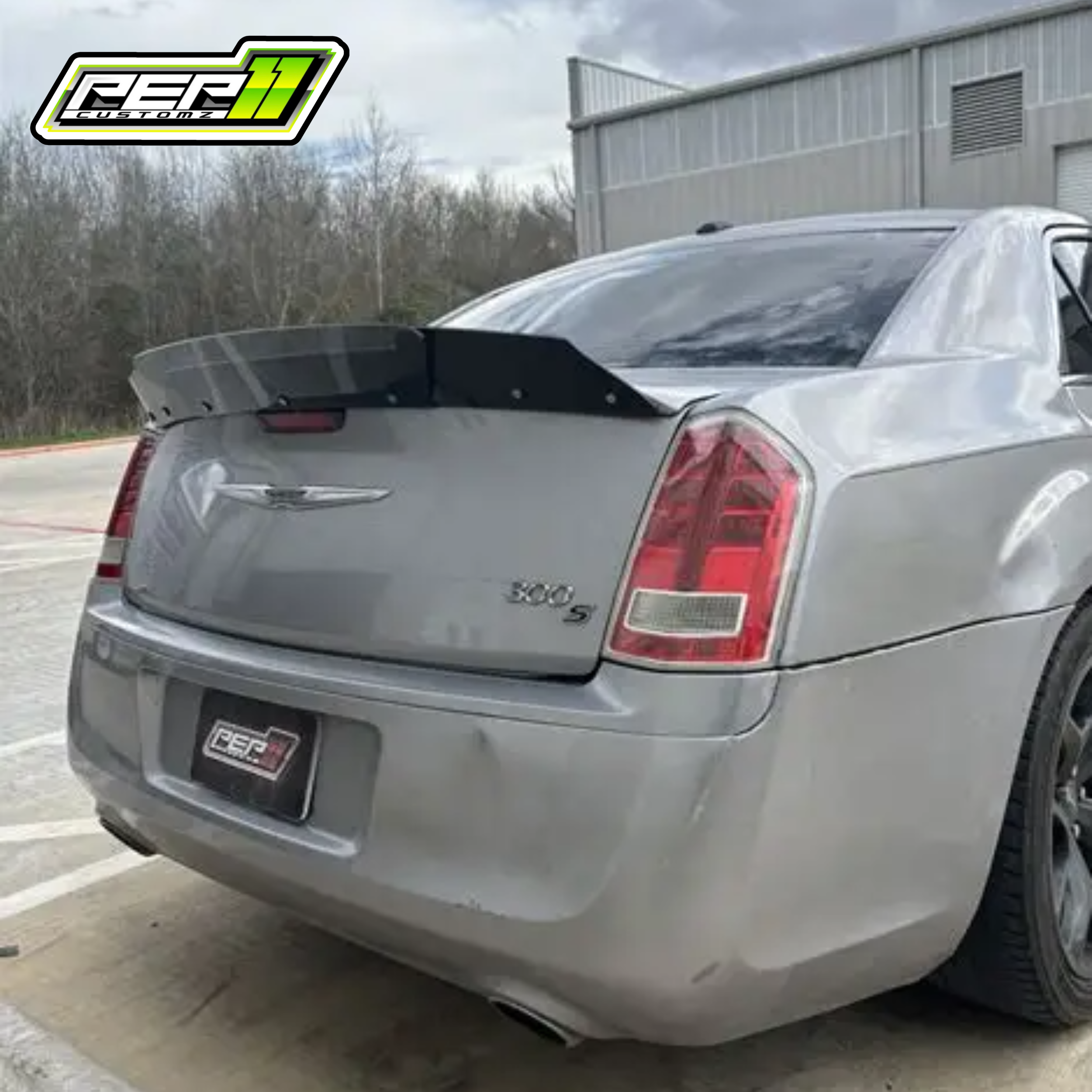 Chrysler 300 Trunk Spoiler + Wickerbill Combo