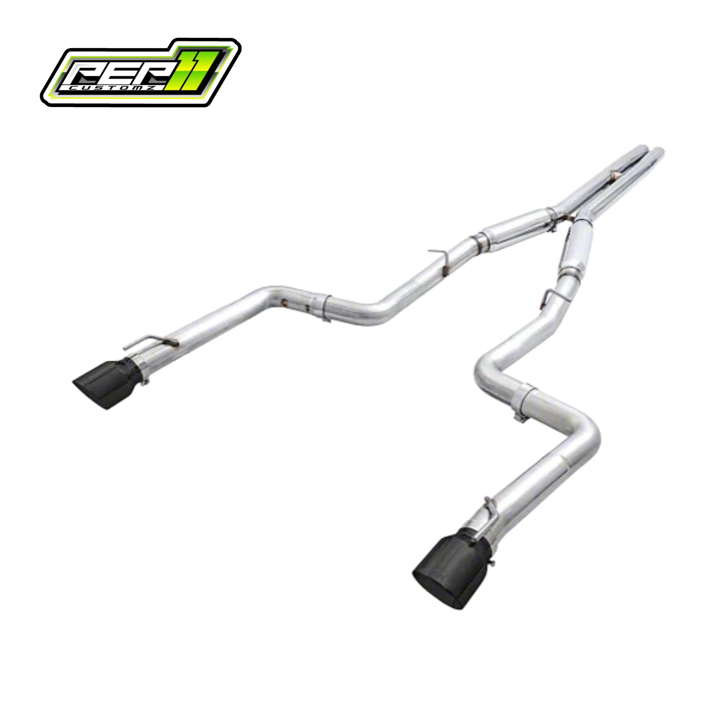 AWE Track Edition Cat-Back Exhaust with Diamond Black Tips (15-23 6.2L Hellcat Charger)