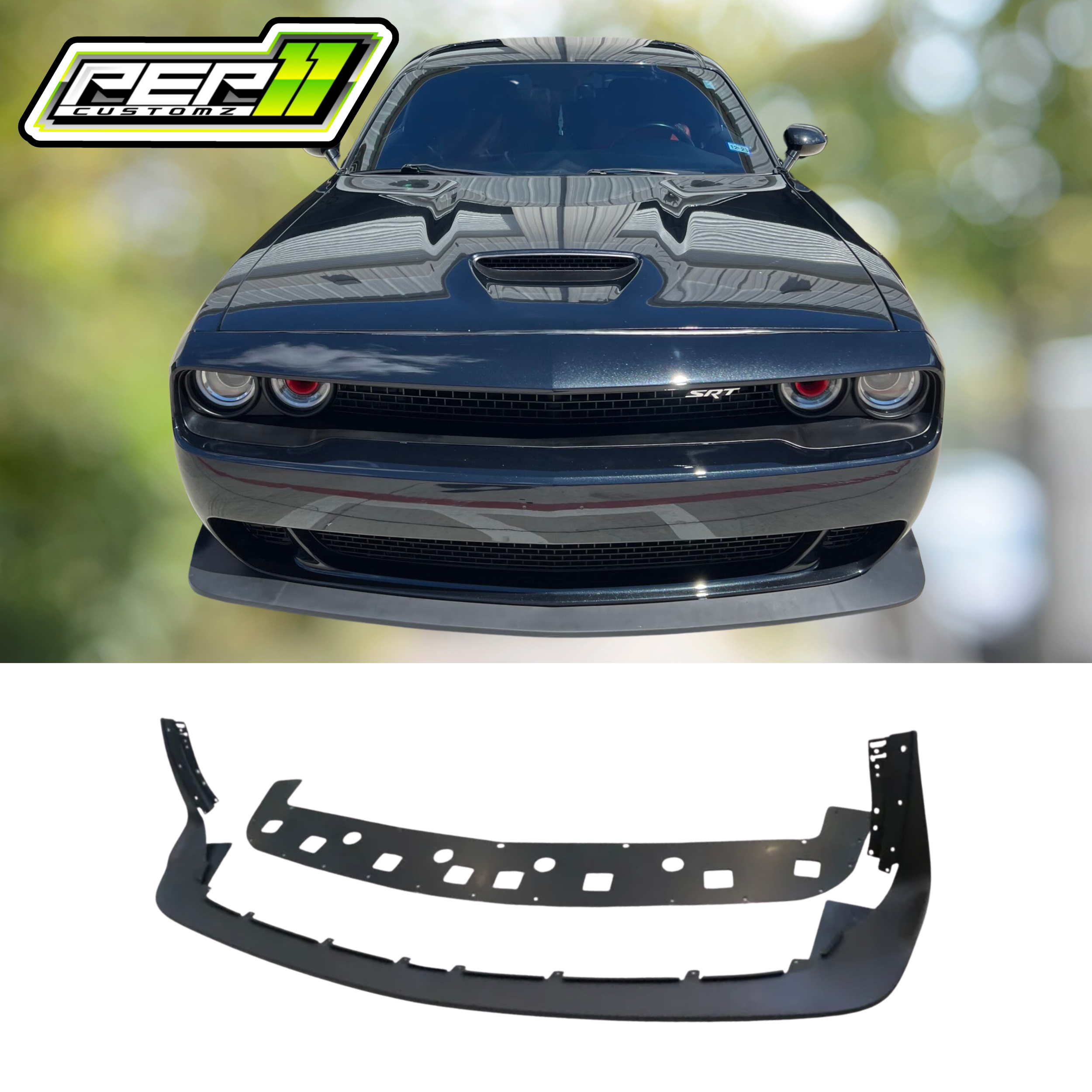 Challenger Hellcat Wide Body Front Lip Replacement
