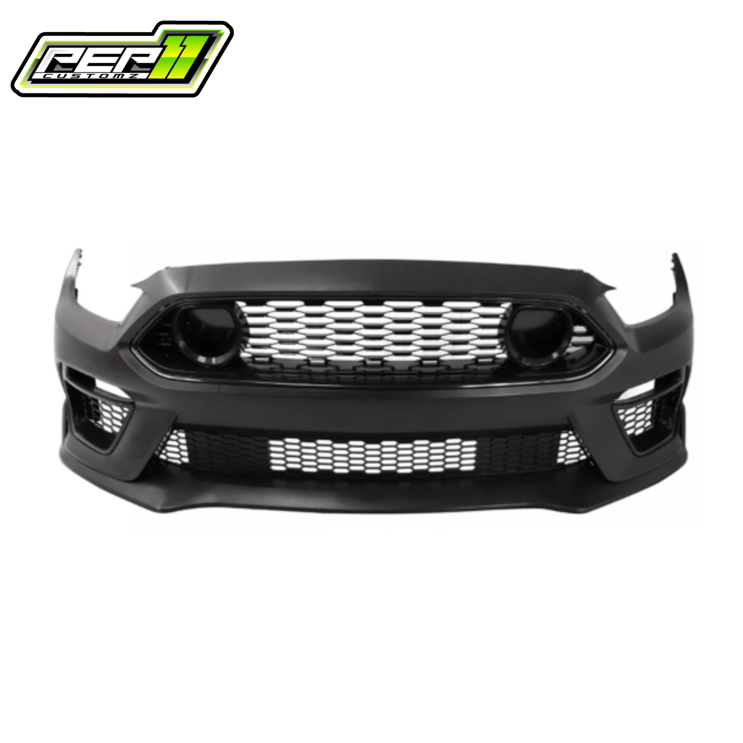 Mustang Mach1 Style Front Bumper 2018-23 *WE DO NOT SHIP HOODS OR BUMPERS; PICKUP FROM OUR SHOP LOCATIONS ONLY*