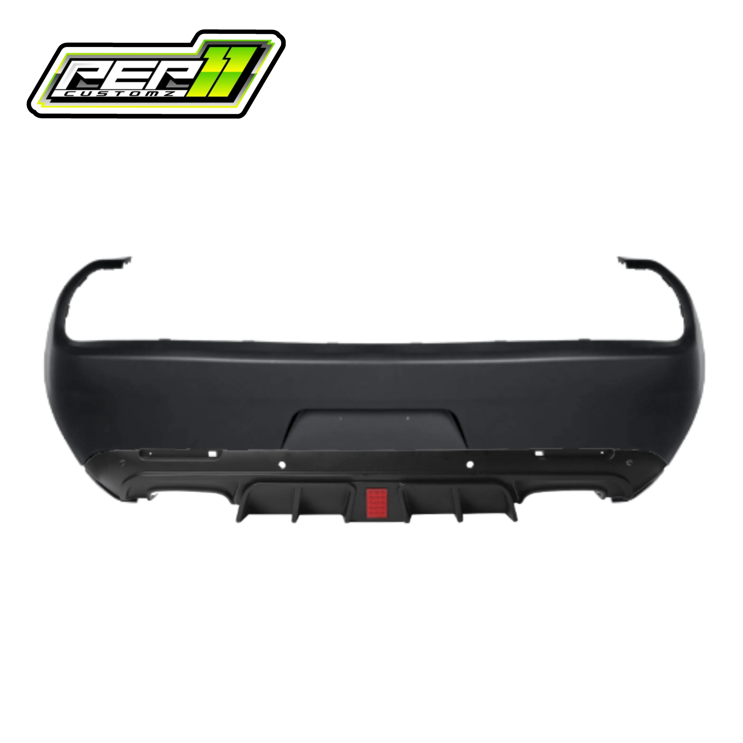 Challenger Rear Bumper Included rear diffuser with light  *WE DO NOT SHIP HOODS OR BUMPERS; PICKUP FROM OUR SHOP LOCATIONS ONLY*