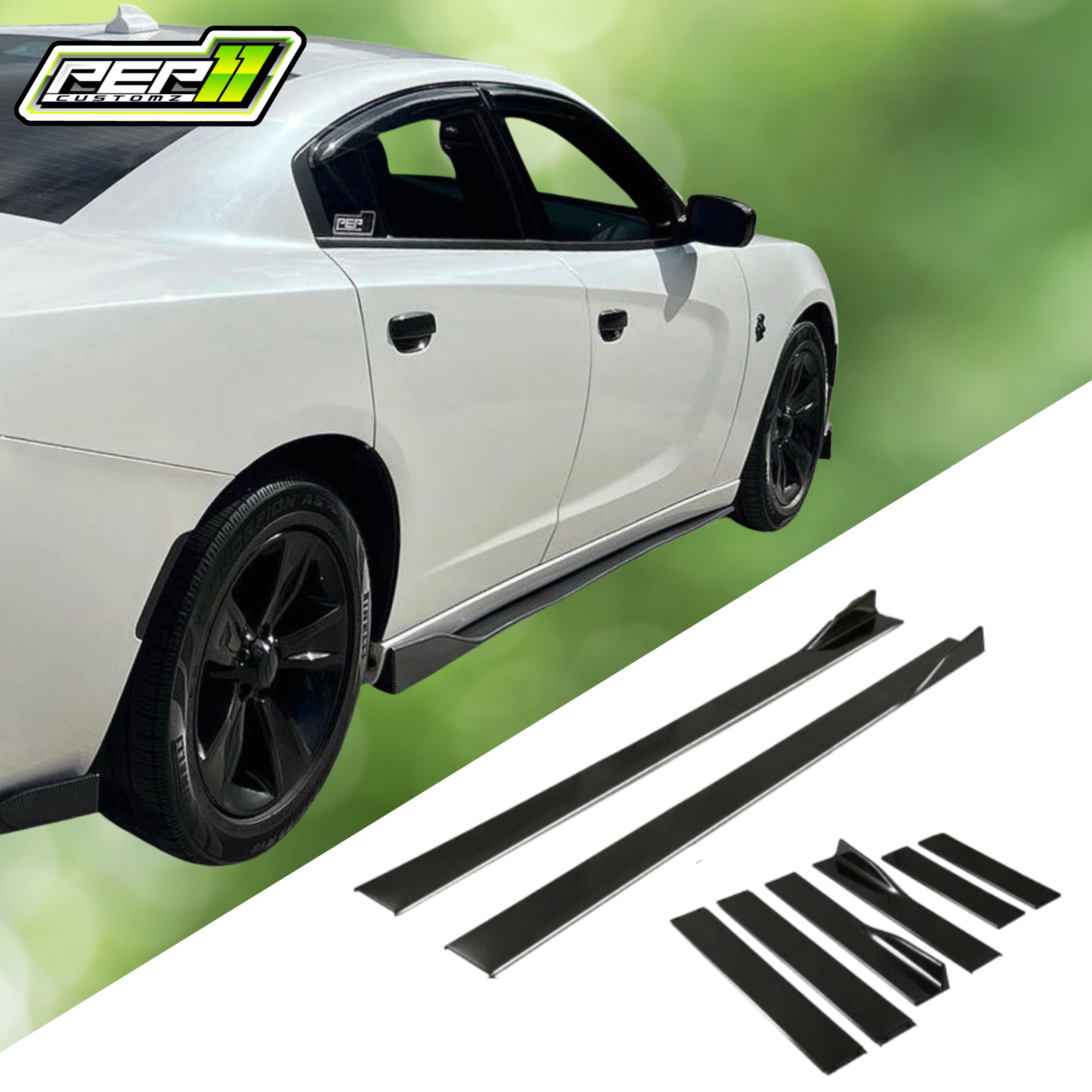 3 Piece Side Skirts (Universal Fit)