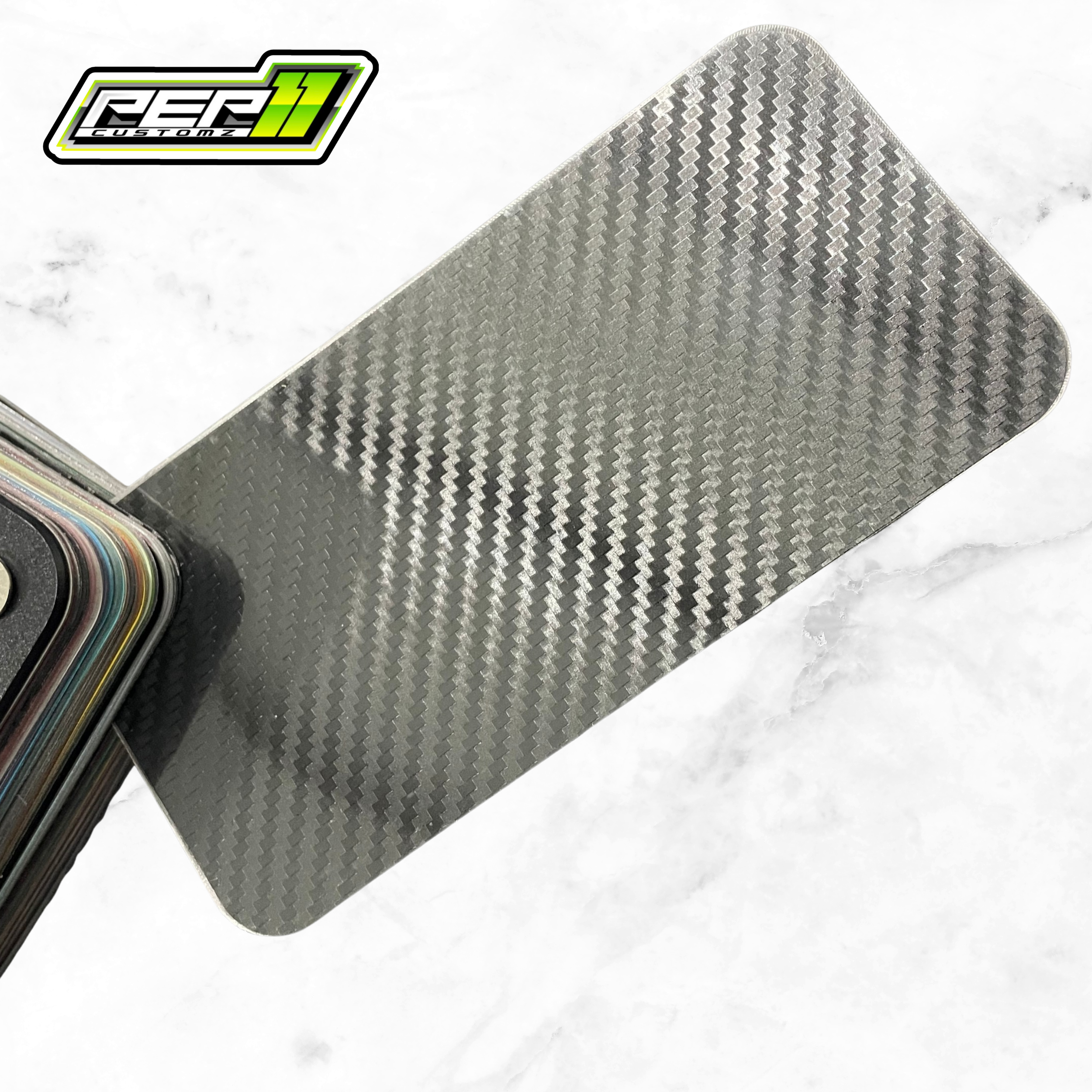 5D Carbon Fiber Black - Pep11customz Vinyl Wrap Material (Price does NOT include installation.)