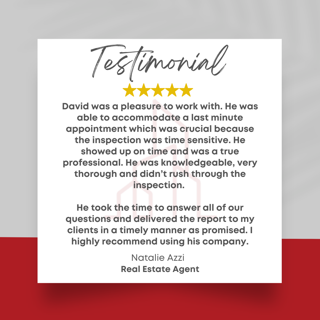 Home Inspection Five-Star Google Review for Structured Property Inspections in Barrie, Bradford, Innisfil, Simcoe County - " He was knowledgeable, very thorough and didn’t rush through the inspection. 

He took the time to answer all of our questions