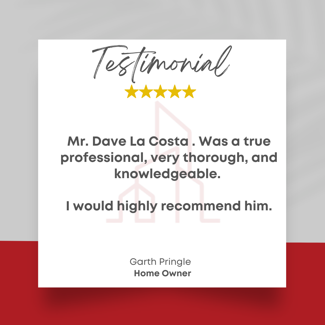 Home Inspection Five-Star Google Review for Structured Property Inspections in Barrie, Bradford, Innisfil, Simcoe County - " a true professional, very thorough, and knowledgeable. 

I would highly recommend him."