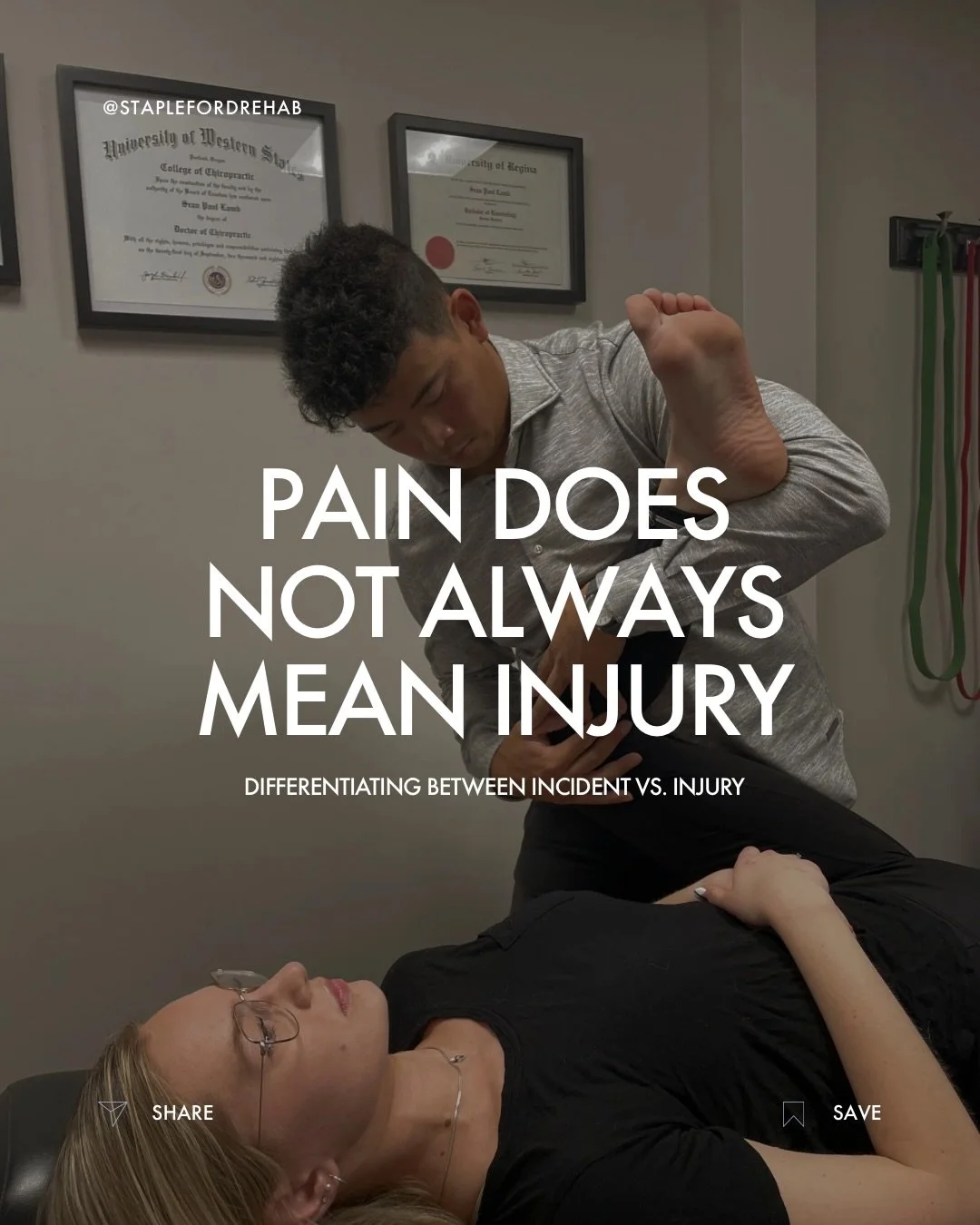 🚨 Injury or Incident? They&rsquo;re Not the Same.
&nbsp;
Pain doesn&rsquo;t always mean you&rsquo;re injured.
&nbsp;
Sometimes it&rsquo;s an incident &mdash; your body was exposed to more load, stress, or demand than it was ready for that day. Other