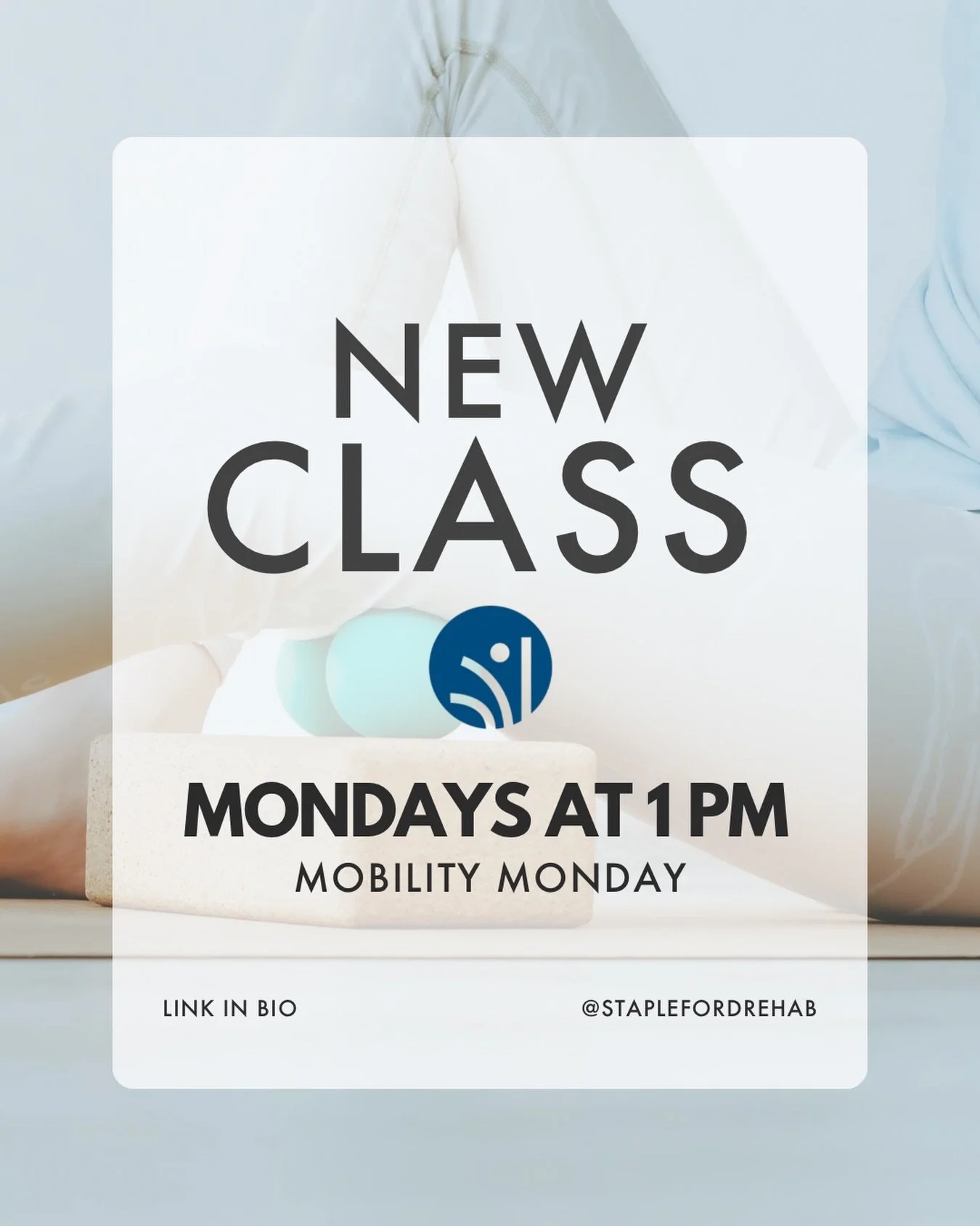 🚨 New Class Alert 🚨

We&rsquo;re excited to announce another addition to our Performance Lab lineup&hellip;
Monday Mobility with Kiley 🙌

Join us every Monday at 1:00 PM for a full hour dedicated to improving the way your body moves, feels, and pe