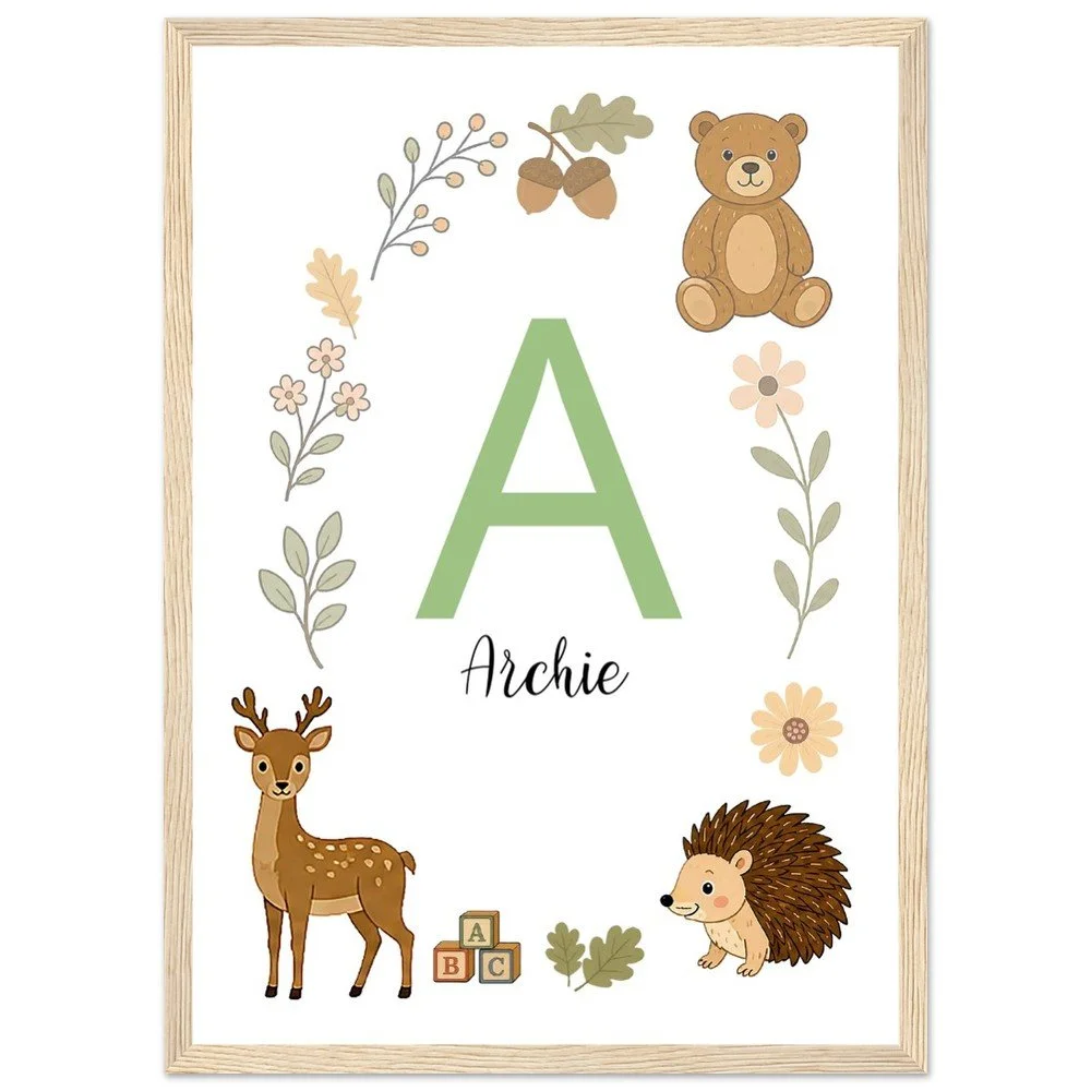 Premium Matte Paper Wooden Framed Poster