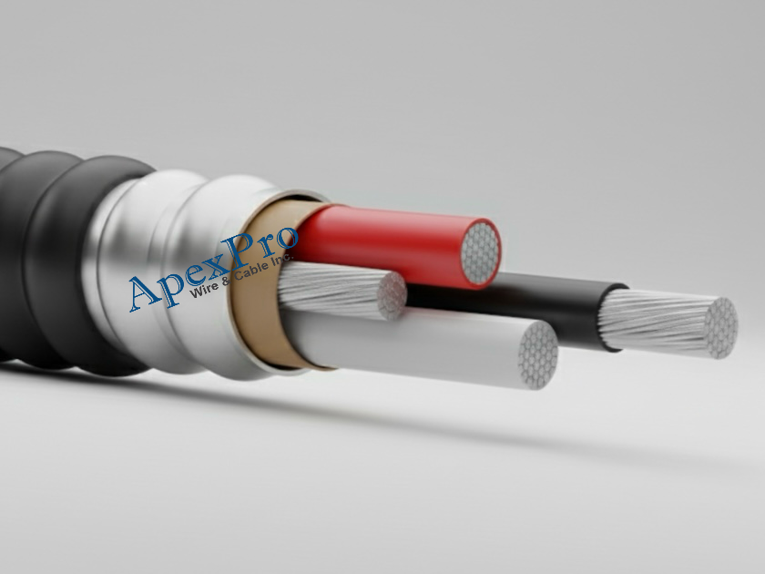 ACWU90 Armoured Aluminum Cable