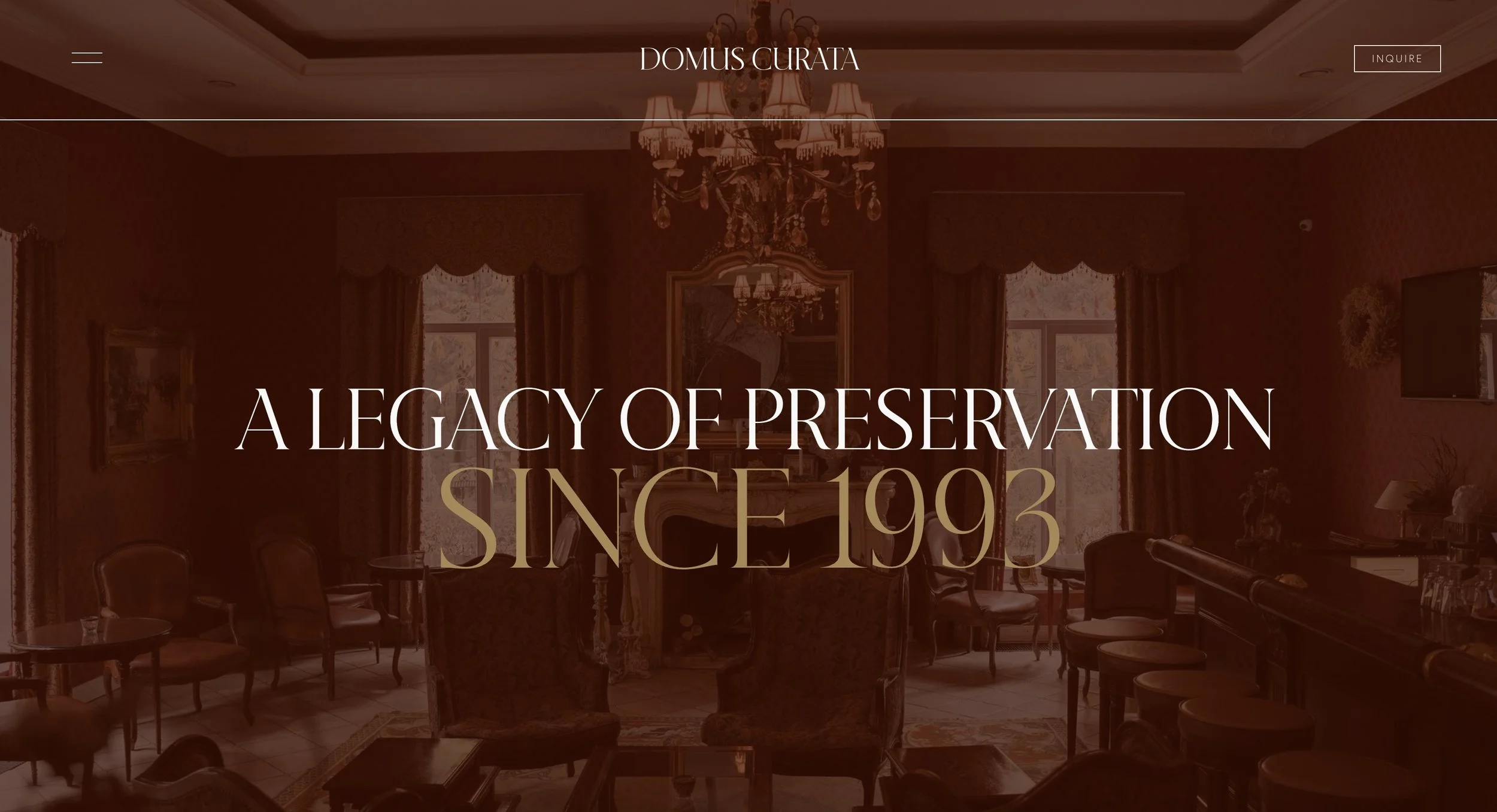 Domus Curata website screenshot