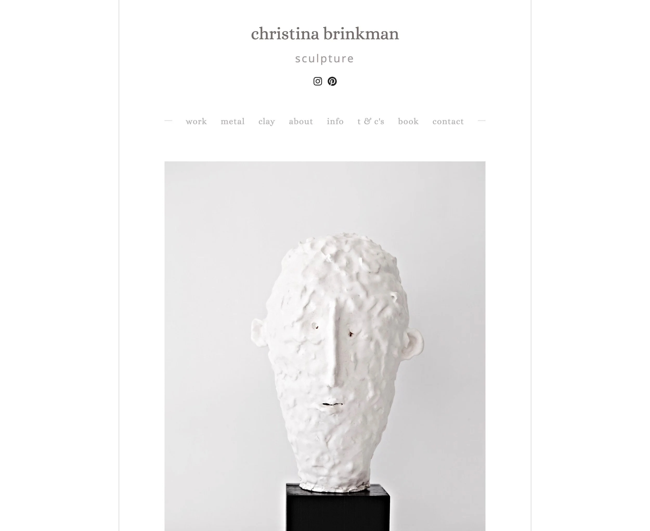 Christina Brinkman old website
