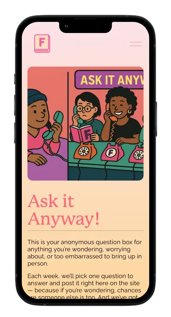 Mobile optimization for Femanual's website