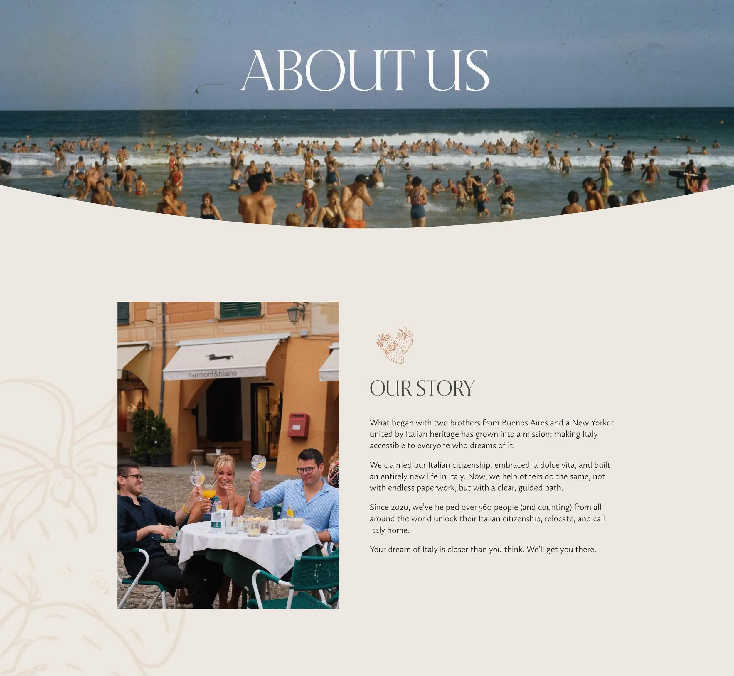 Website and brand project for Italy360Pro