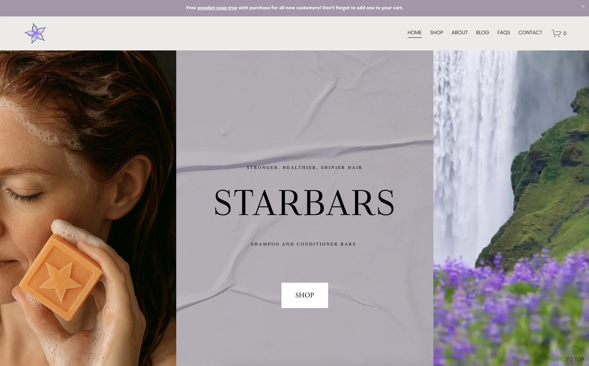 Starbars website screenshot