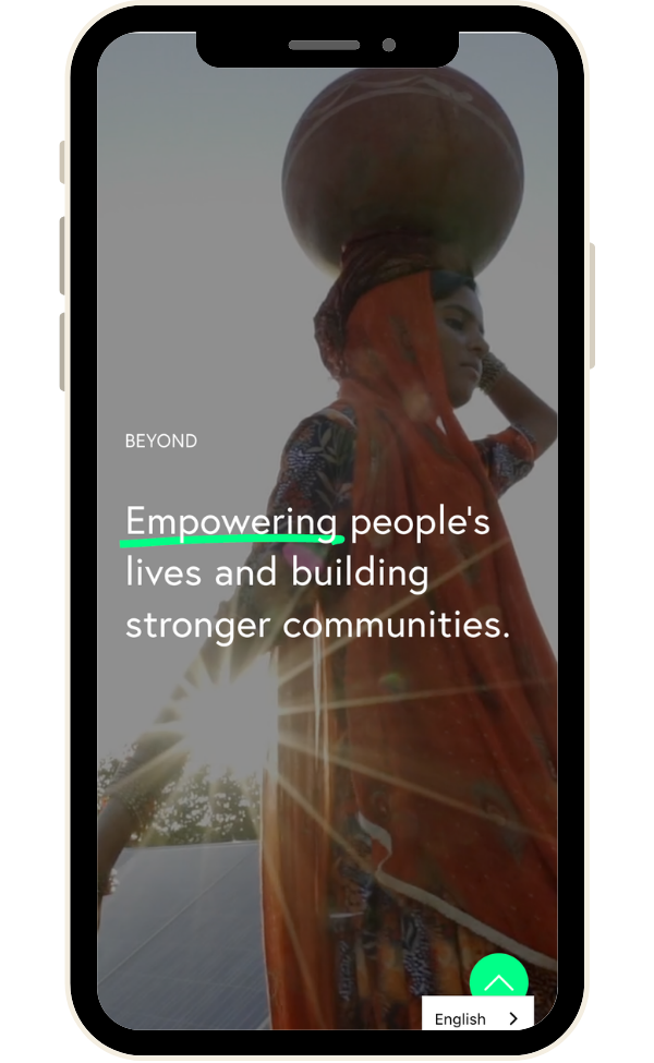 Synergy India Ventures website mobile view