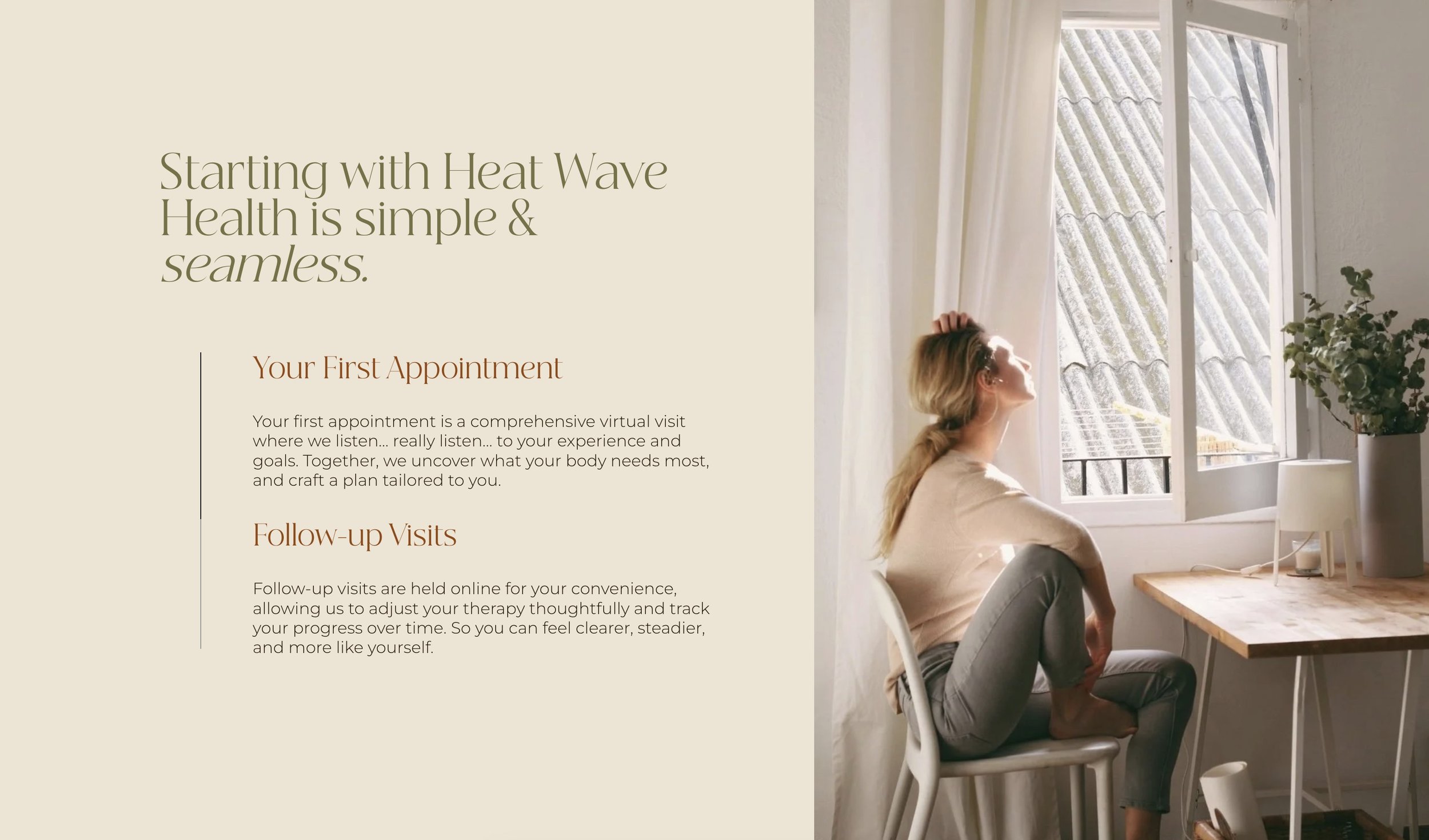 Heat Wave Health website screenshot