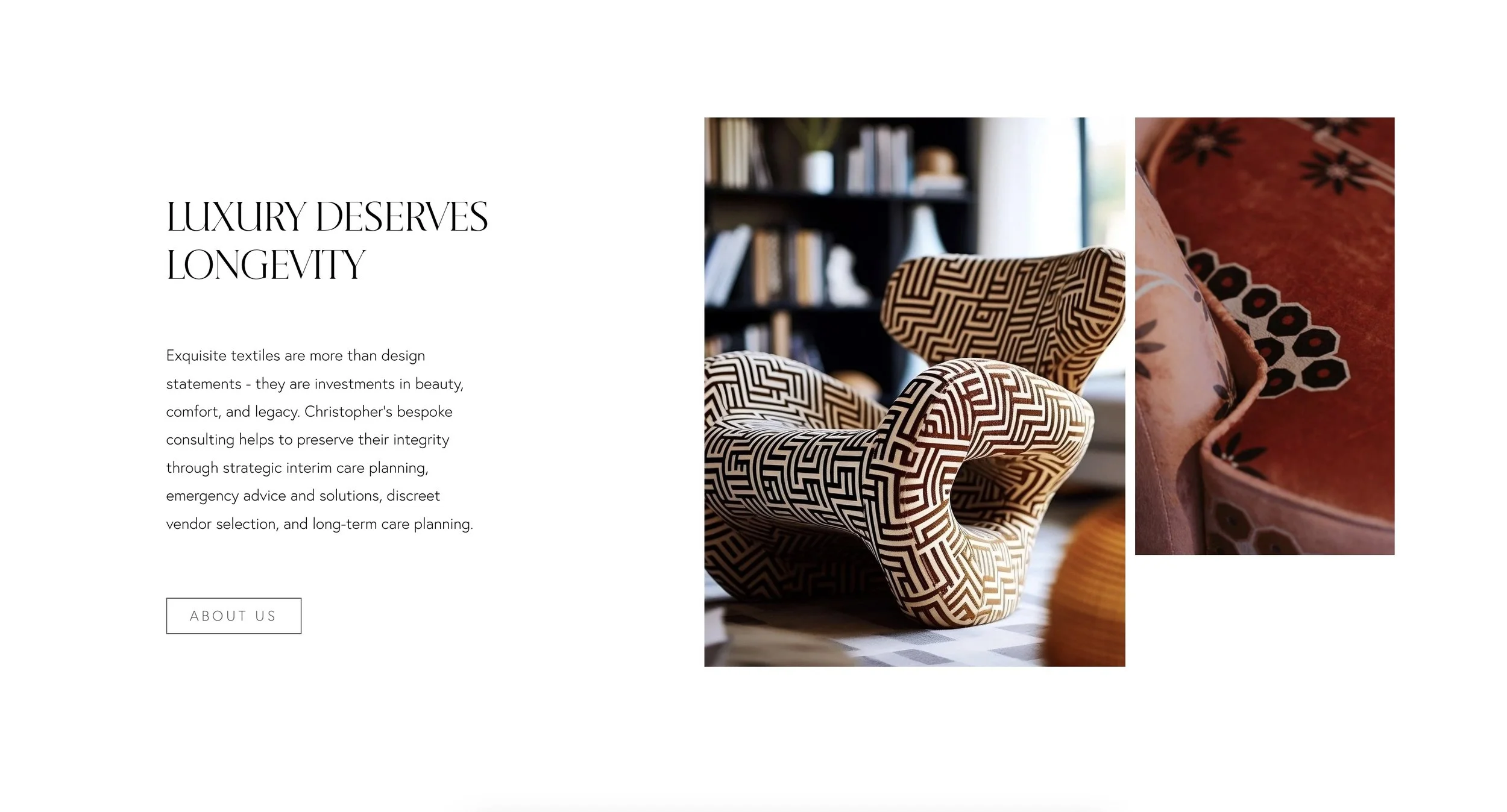 Domus Curata website screenshot