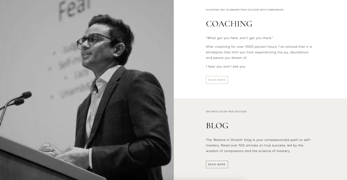 Dr Nilesh Satguru website screenshot