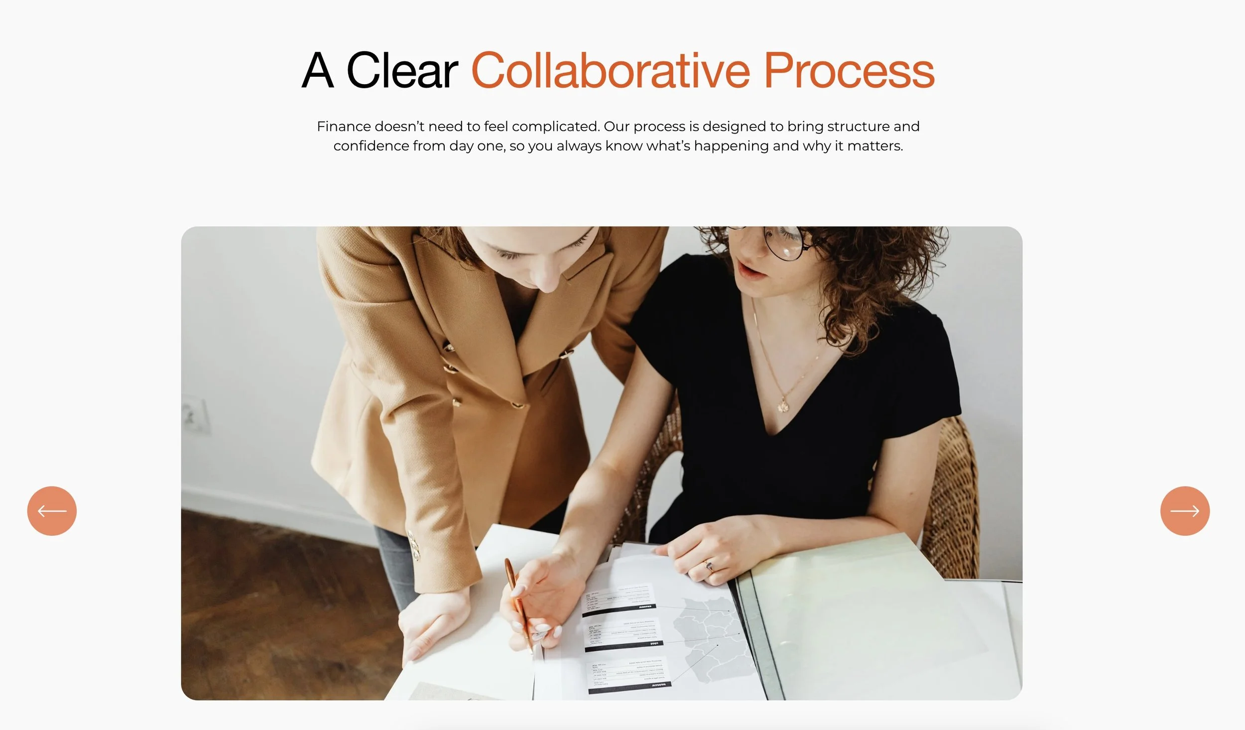 Valley Forge Consulting website screenshot