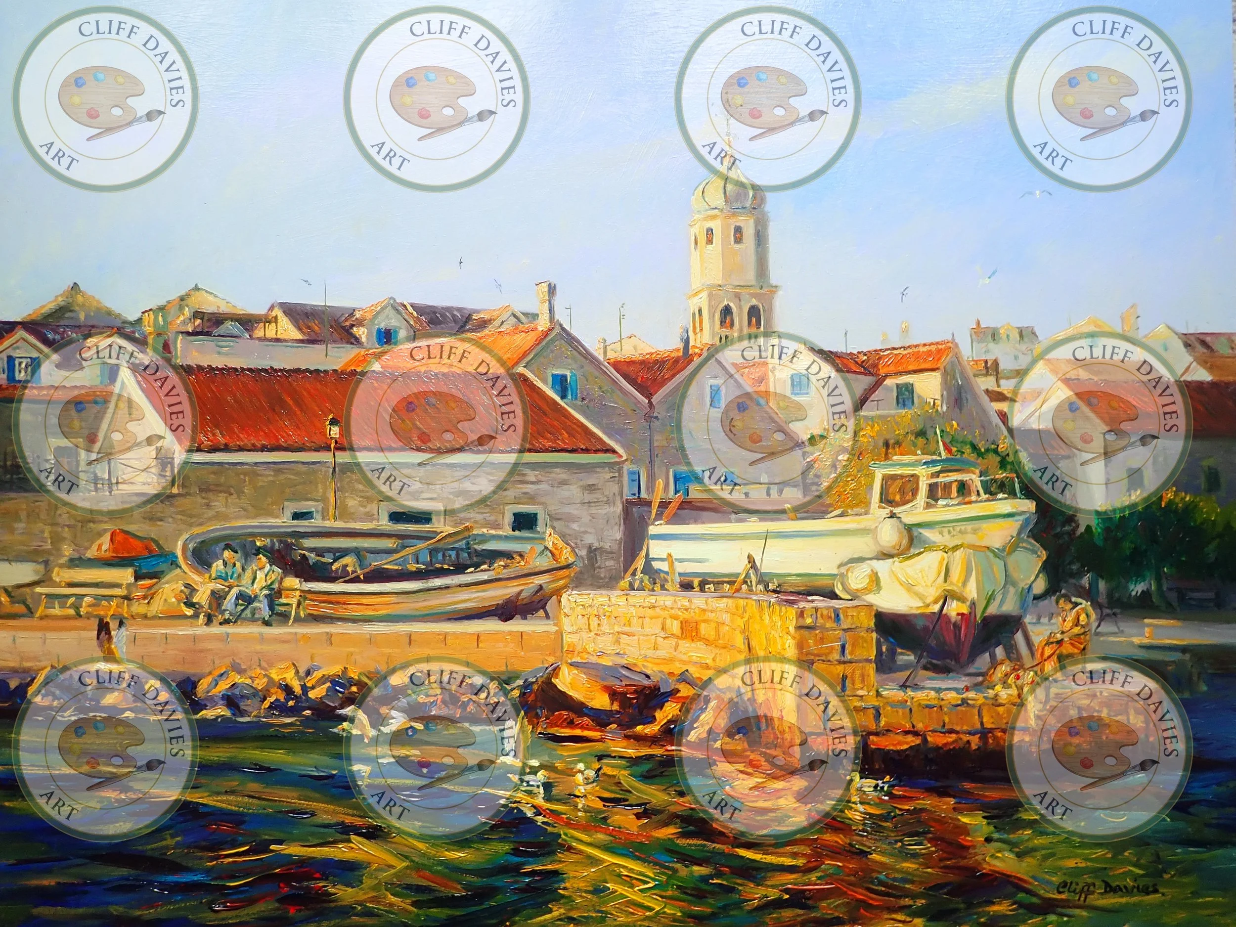 Sepurine evening (16''x 20'')-ink.jpeg