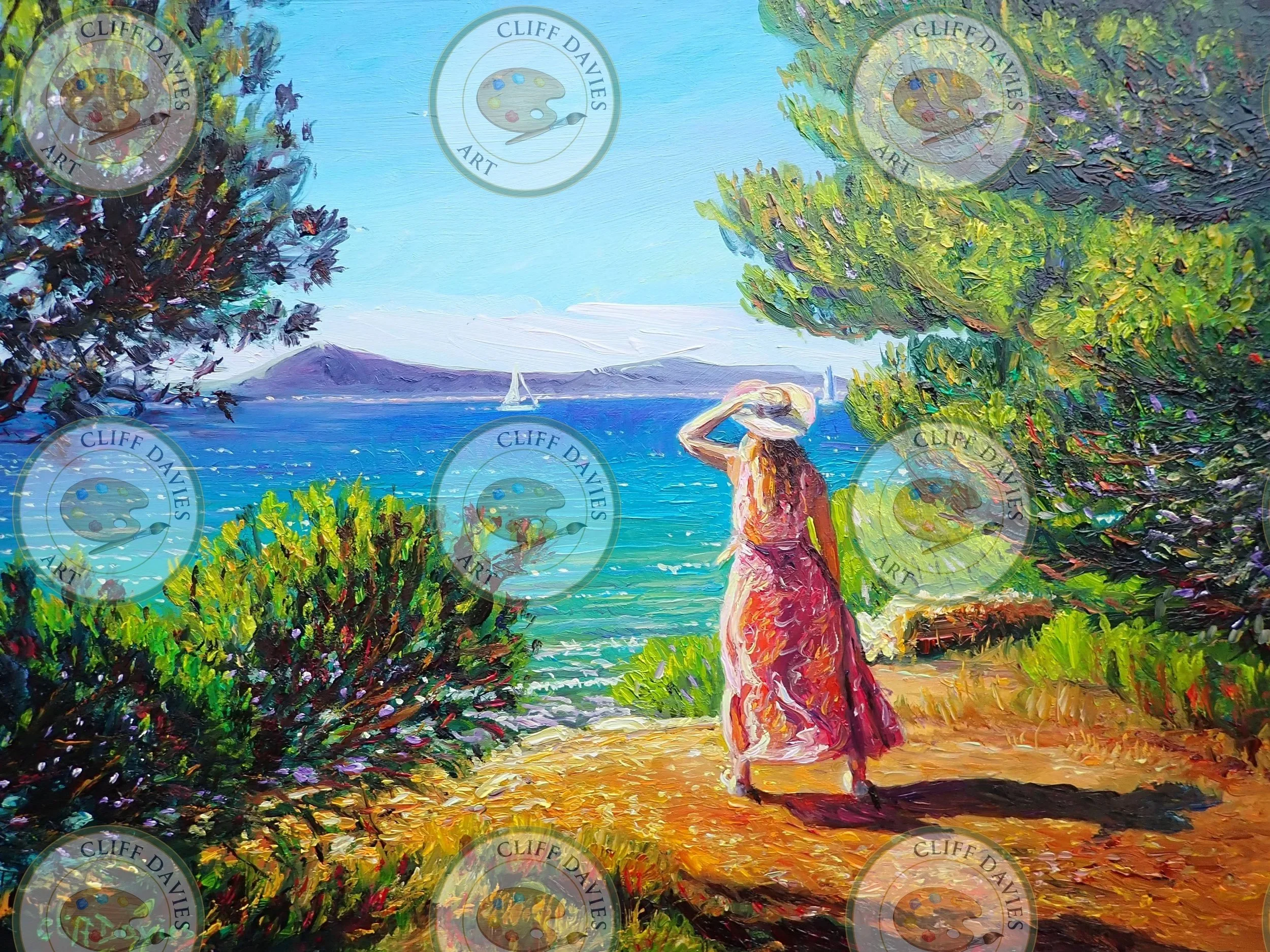 Gazing Across The Adriatic