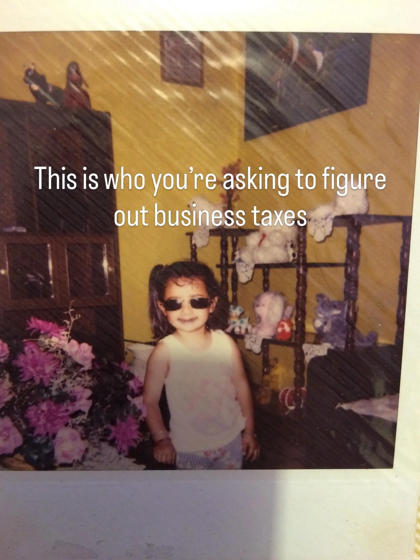 Somehow the little girl in these photos grew up and now people trust her to run a business and be part of their events.

All she really wants is for her clients to have an amazing time. &hearts;️