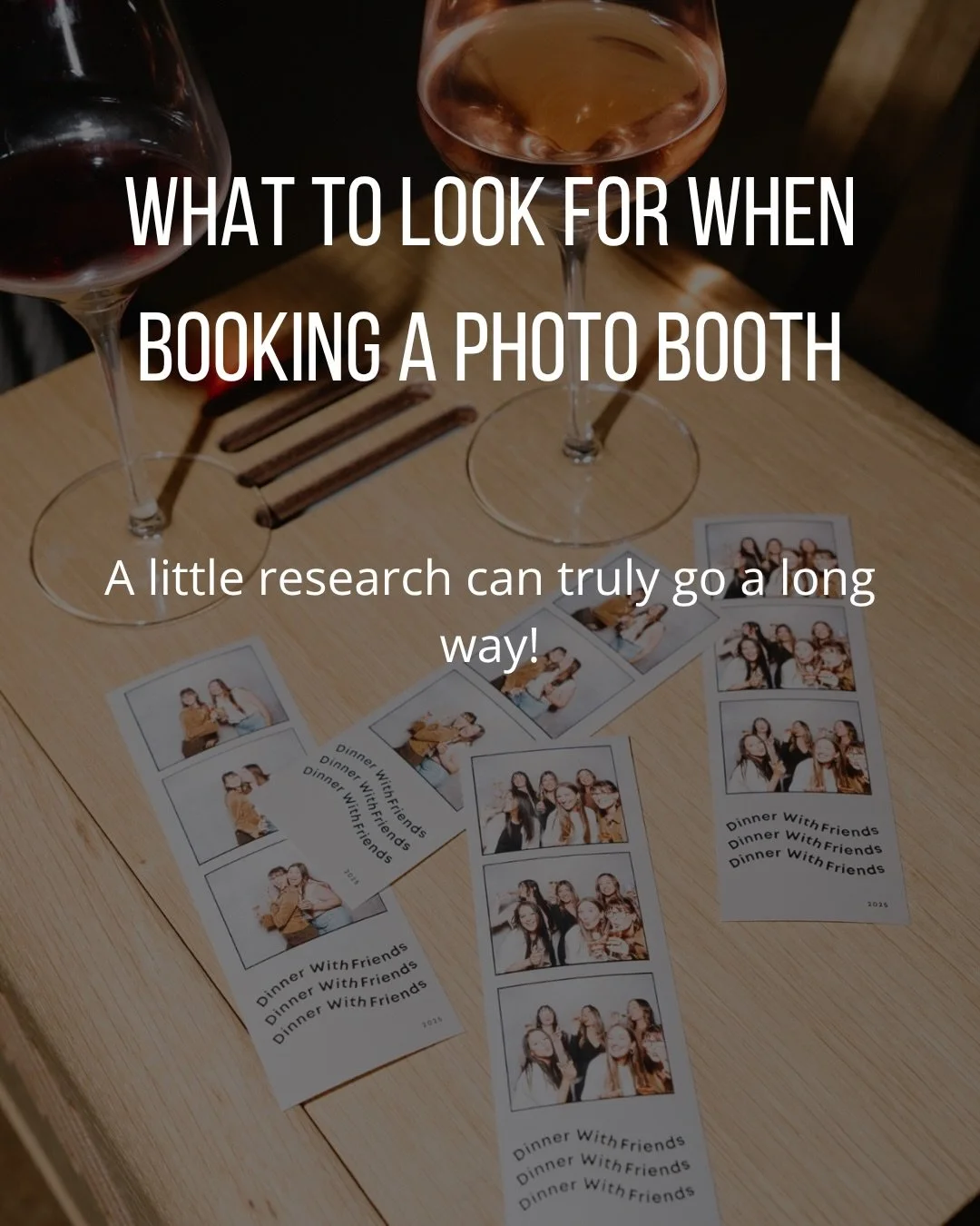 I often ask myself:

If I were looking for a photo booth and didn&rsquo;t know what I know now, or if someone close to me asked for advice, what would I tell them?

I thought I&rsquo;d share a few things I&rsquo;d keep in mind while searching.

Here 