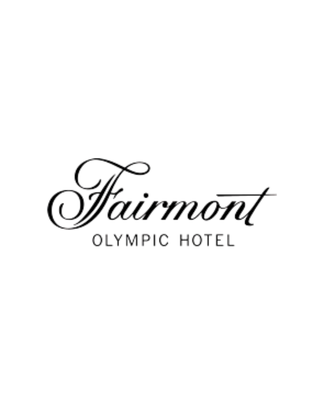 Fairmont Olympic Hotel logo - Velvet Booth Co. luxury event client Seattle