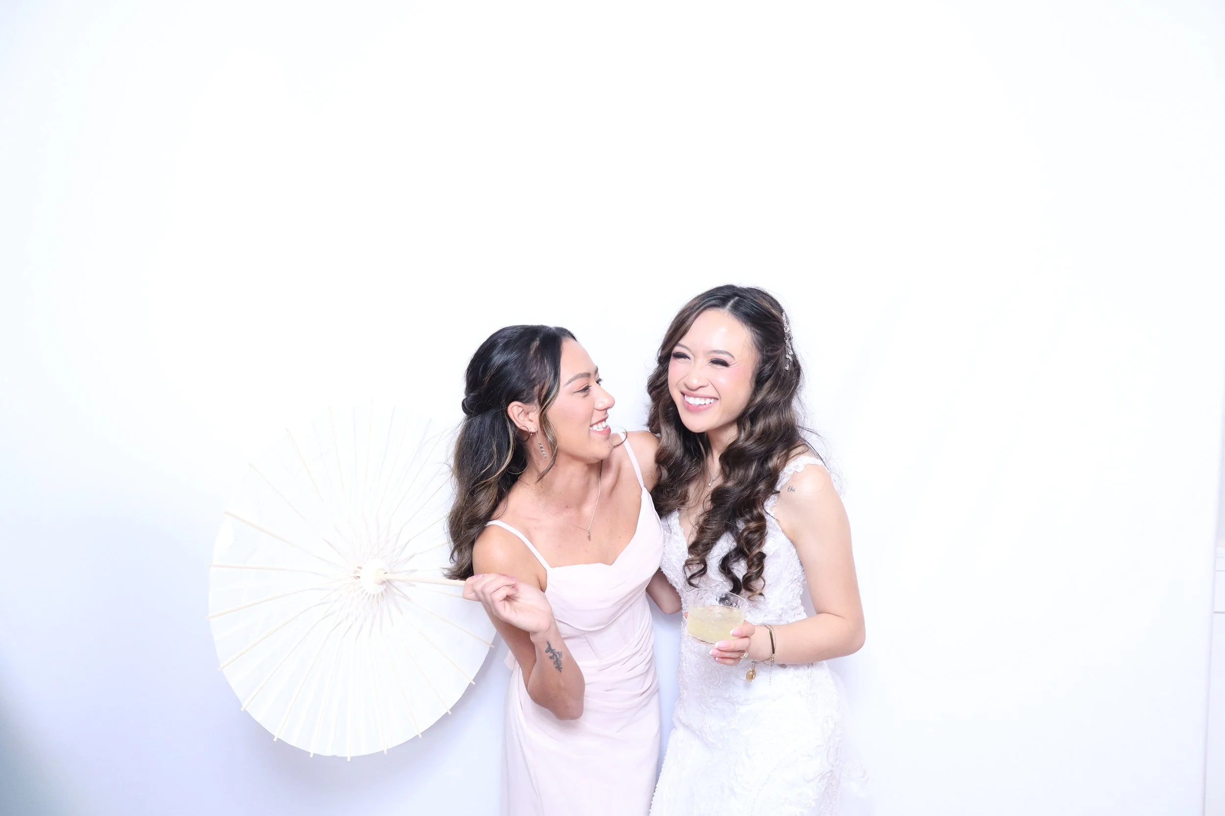 Studio booth for a wedding in Seattle producing high quality photos