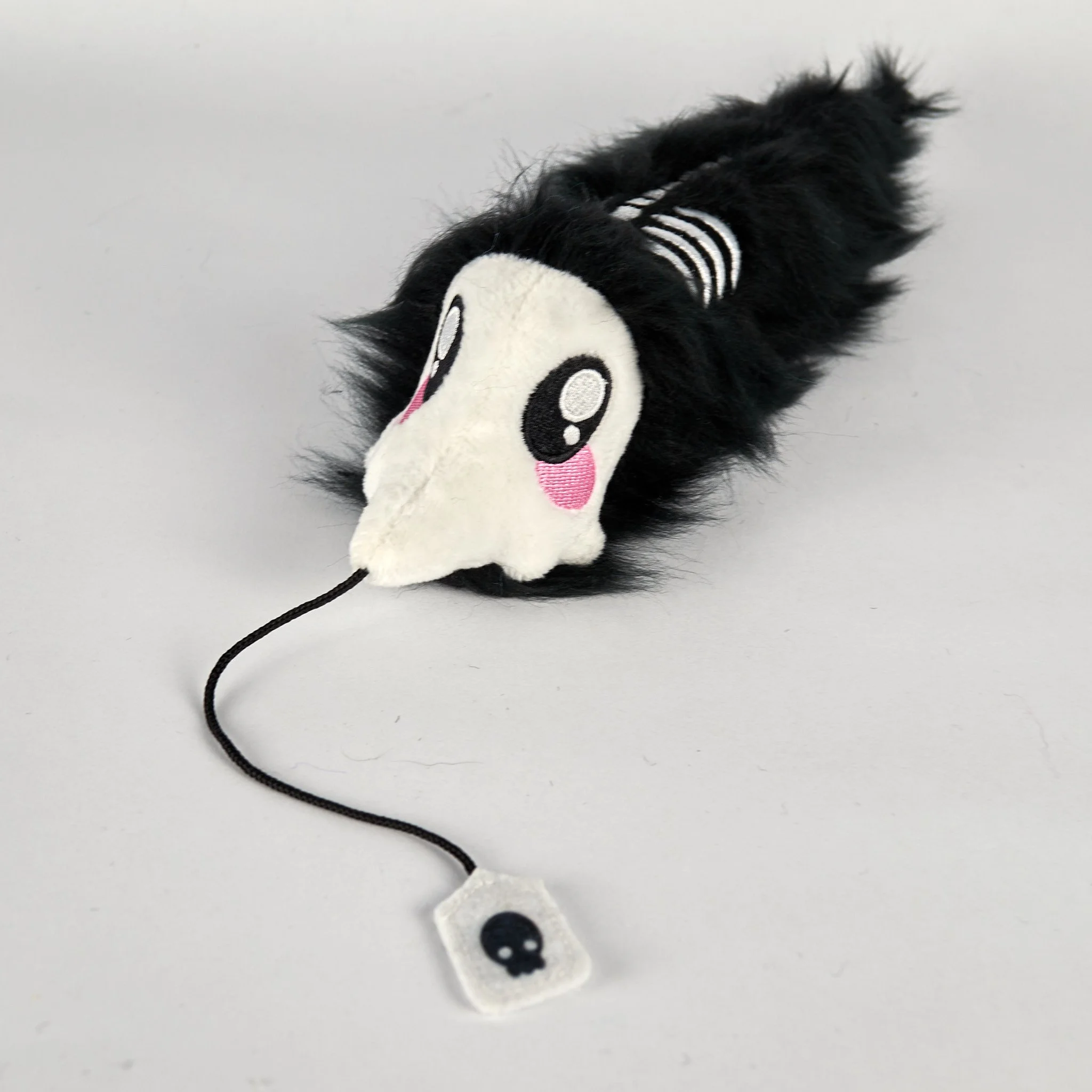 Skullie Worm on a String! Plush