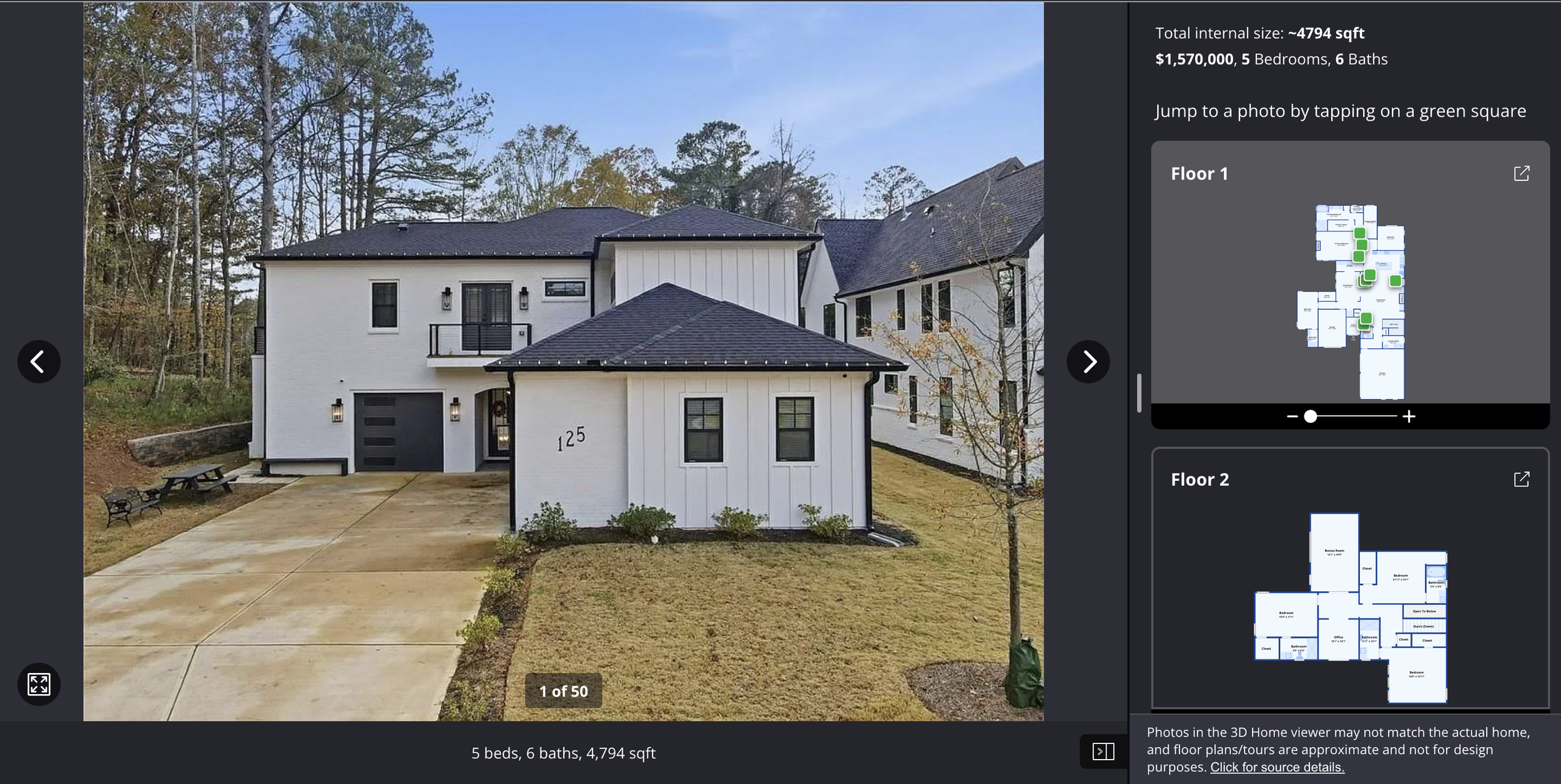 Preview of ZILLOW 3D INTERACTIVE FLOOR PLAN