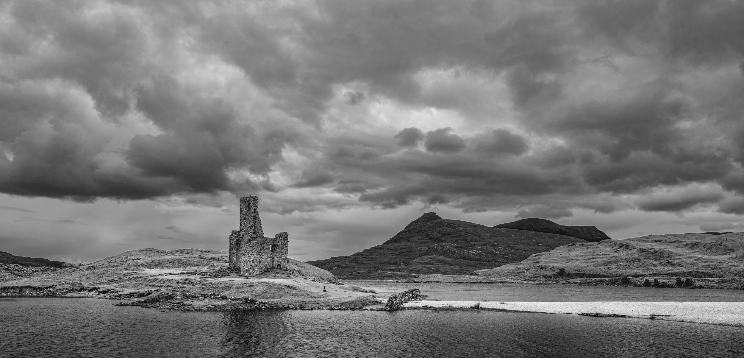 Ardvrek Castle, Loch Assynt, Lairg