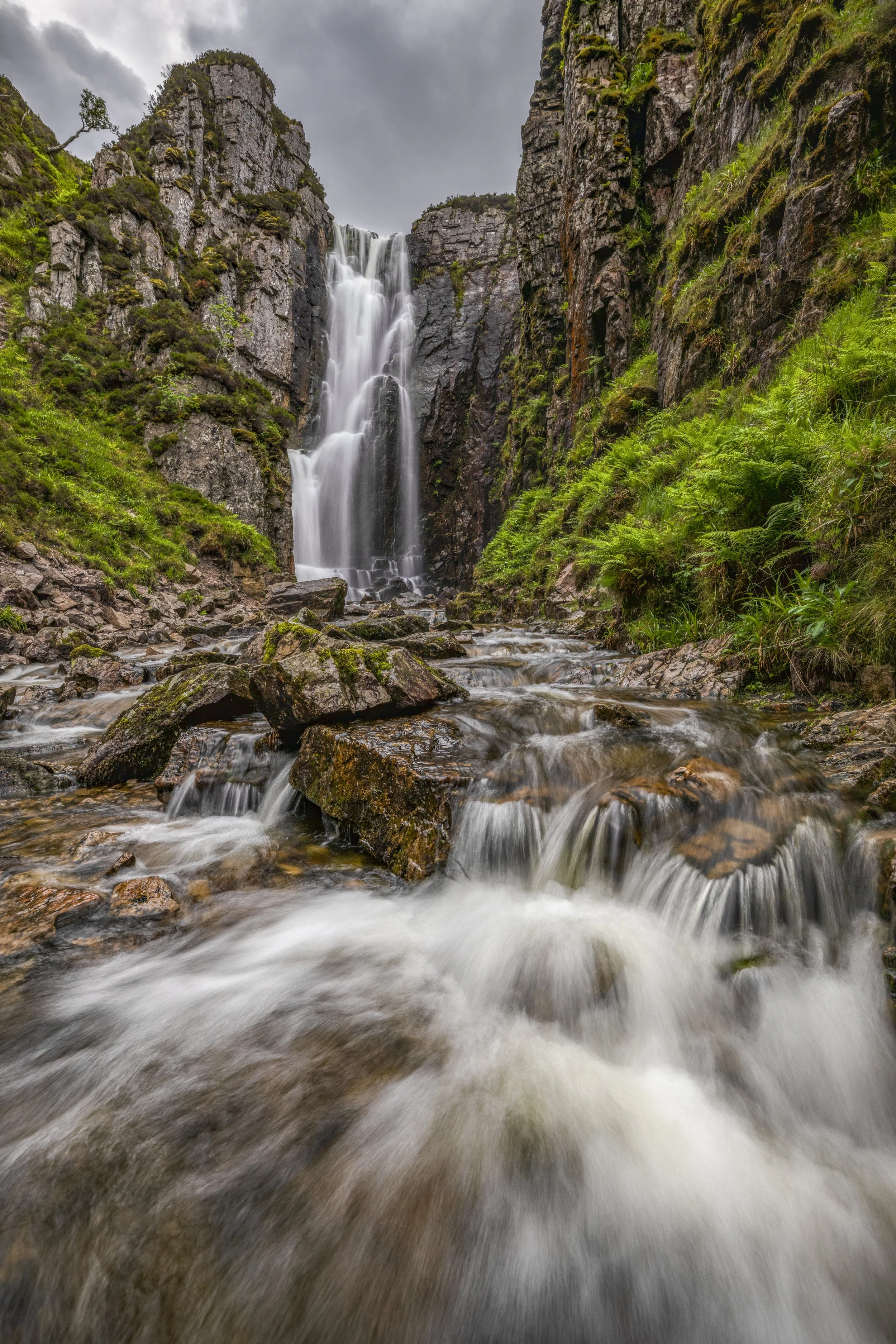 The Wailing Widow Waterfall Assynt