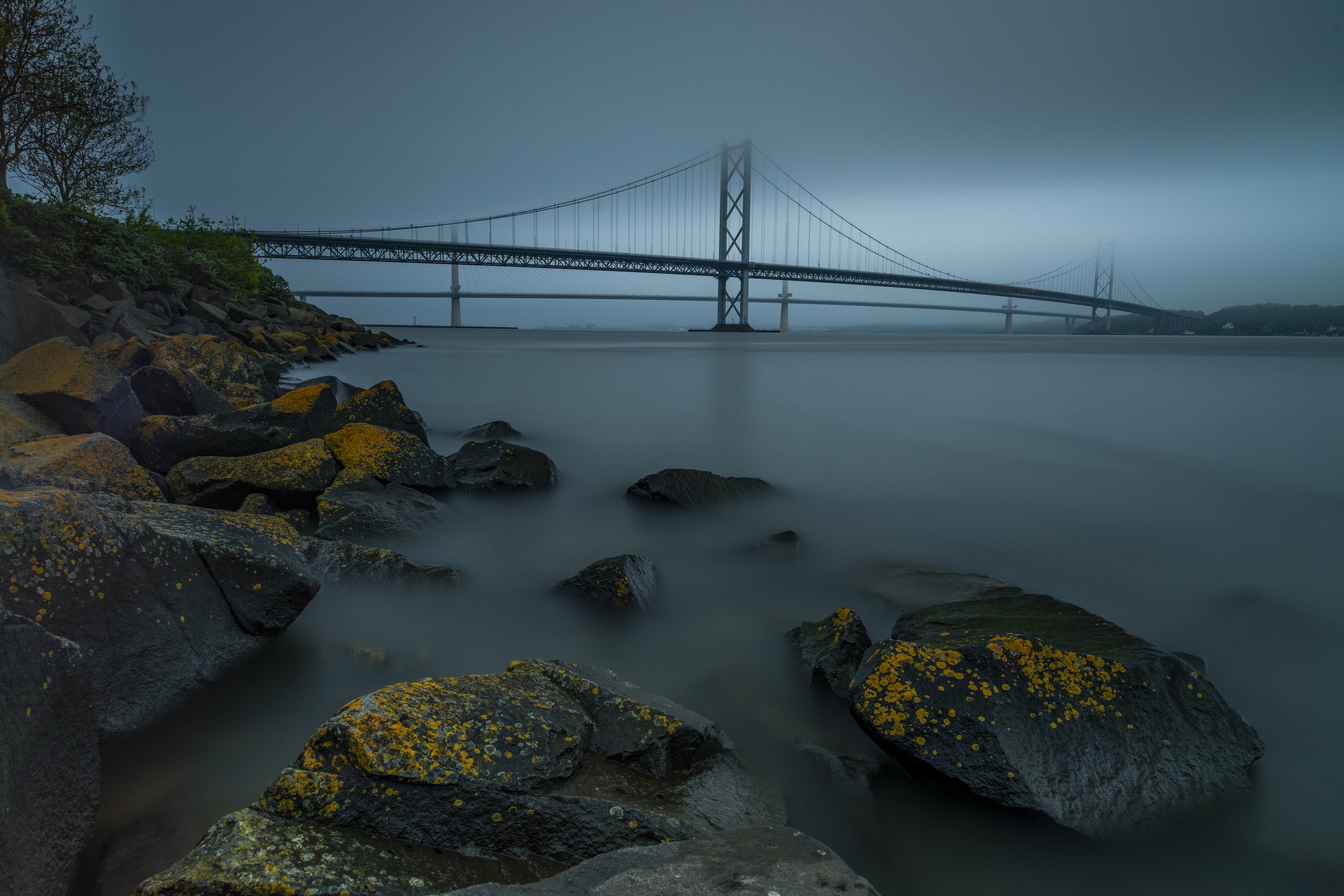 Bridge in Fog