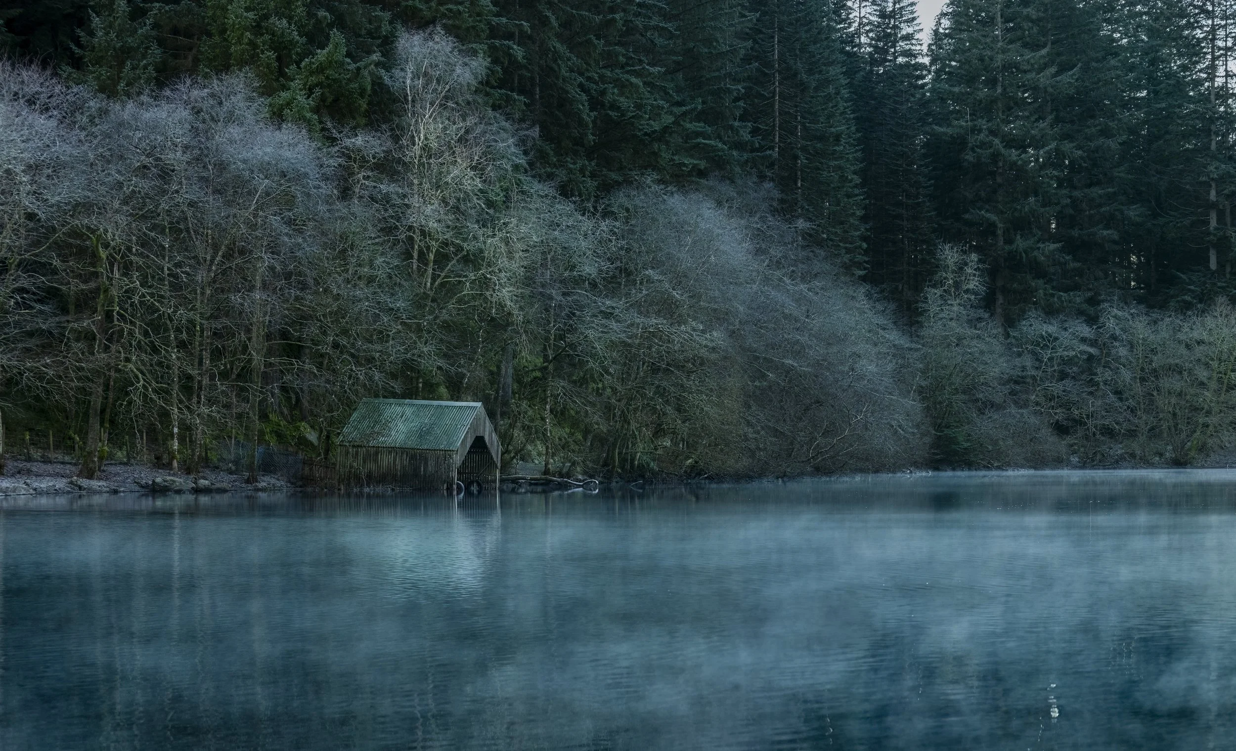 Boat house, Loch Ard