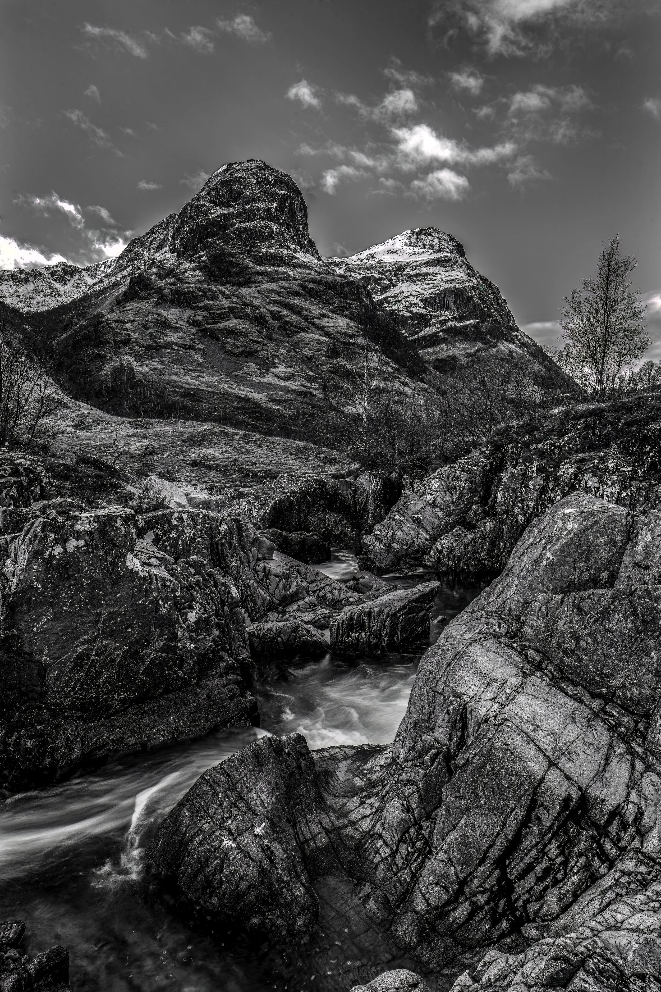 Two of the Three Sisters, Glencoe