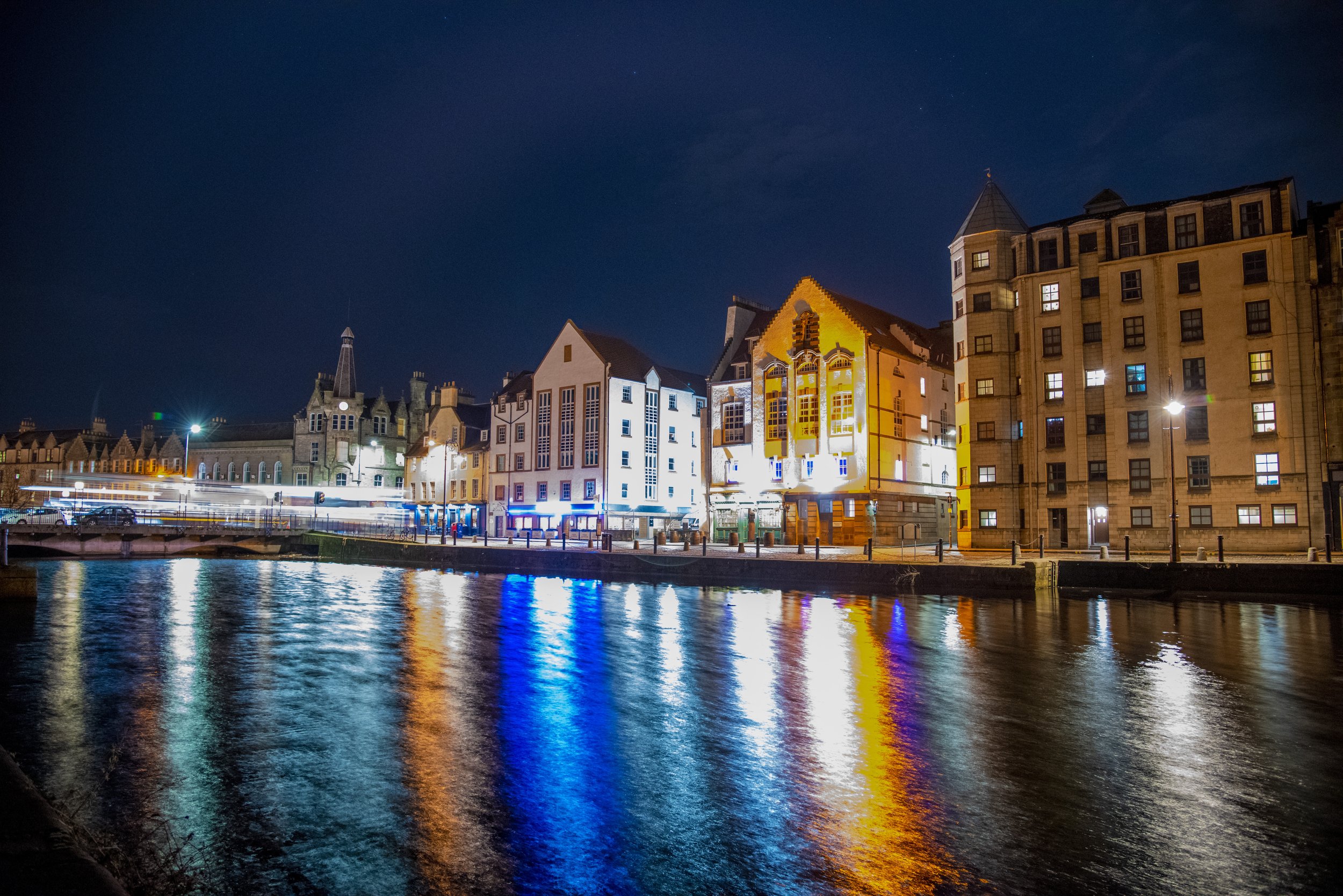 Leith nightscape