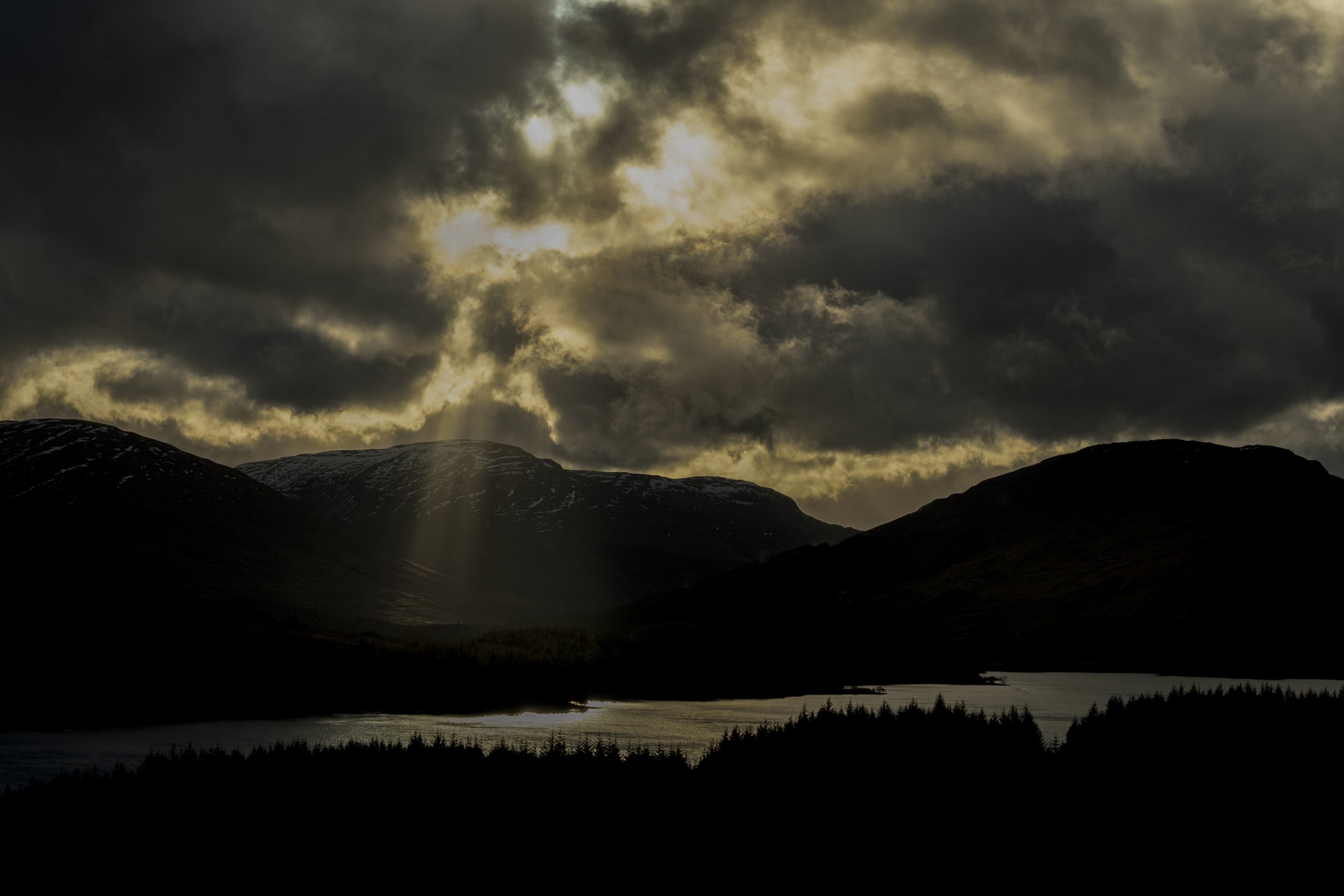Bridge of Orchy sunset