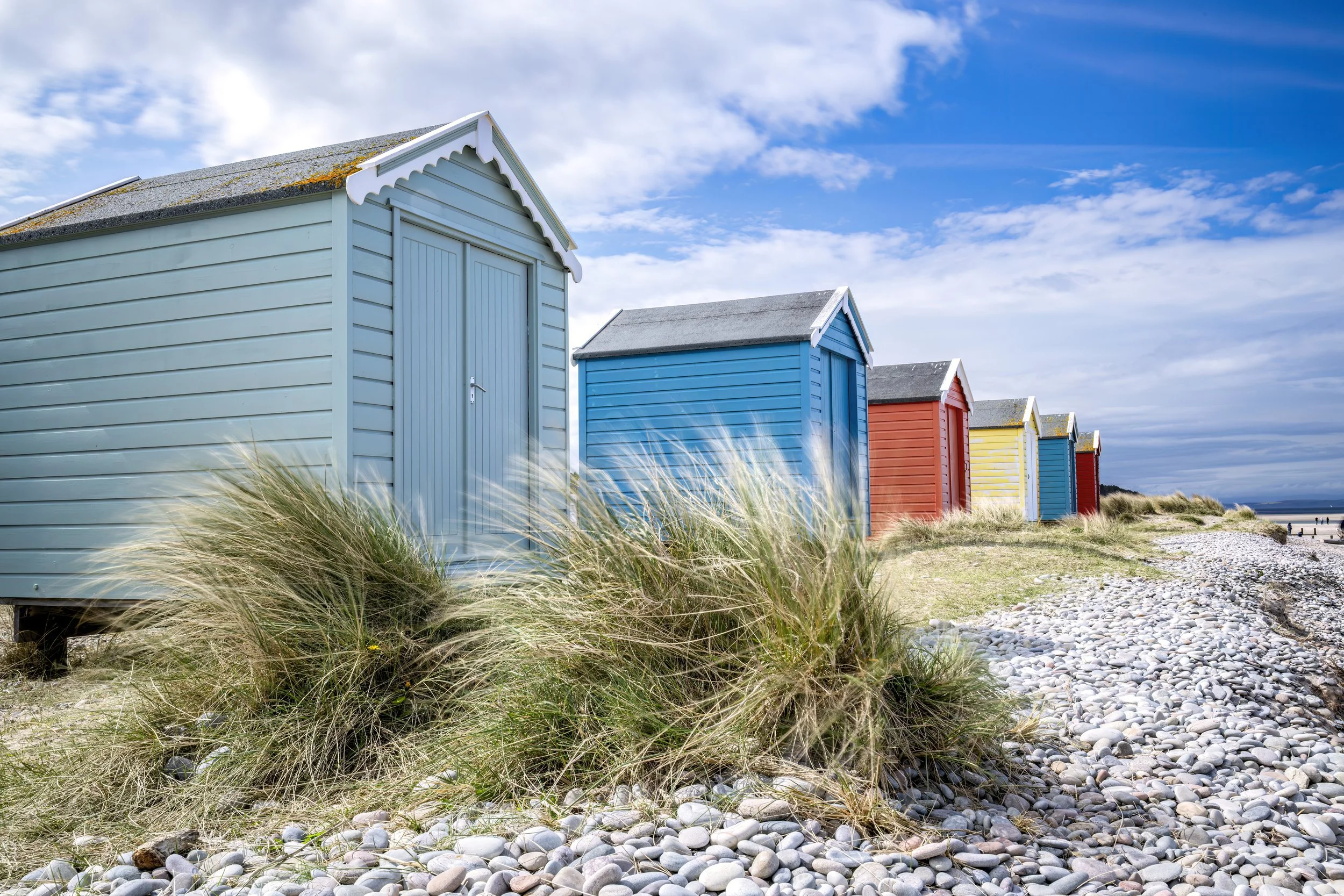 Beach huts Findhorn