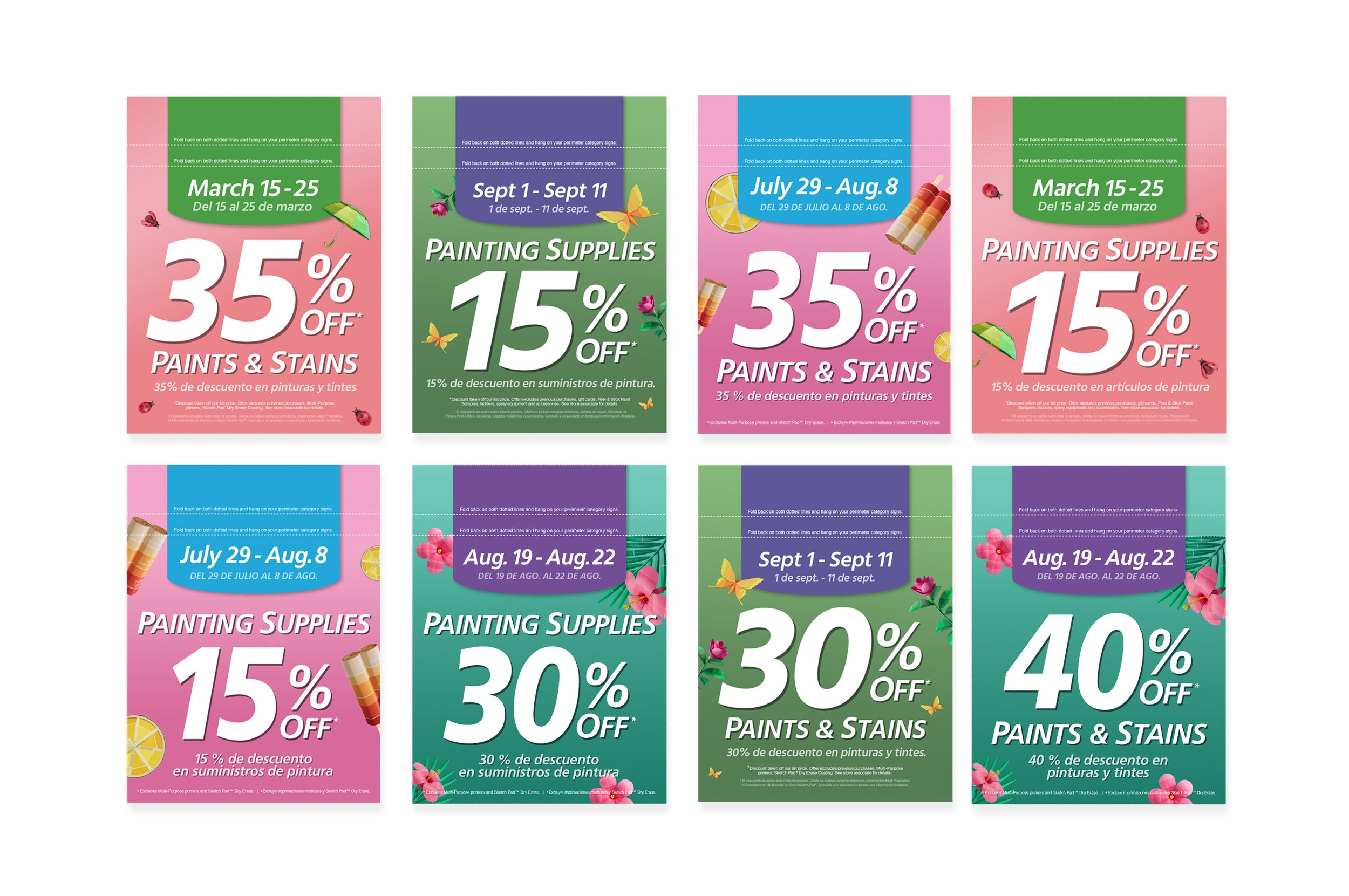 Sherwin-Williams – Sale Marketing Signage