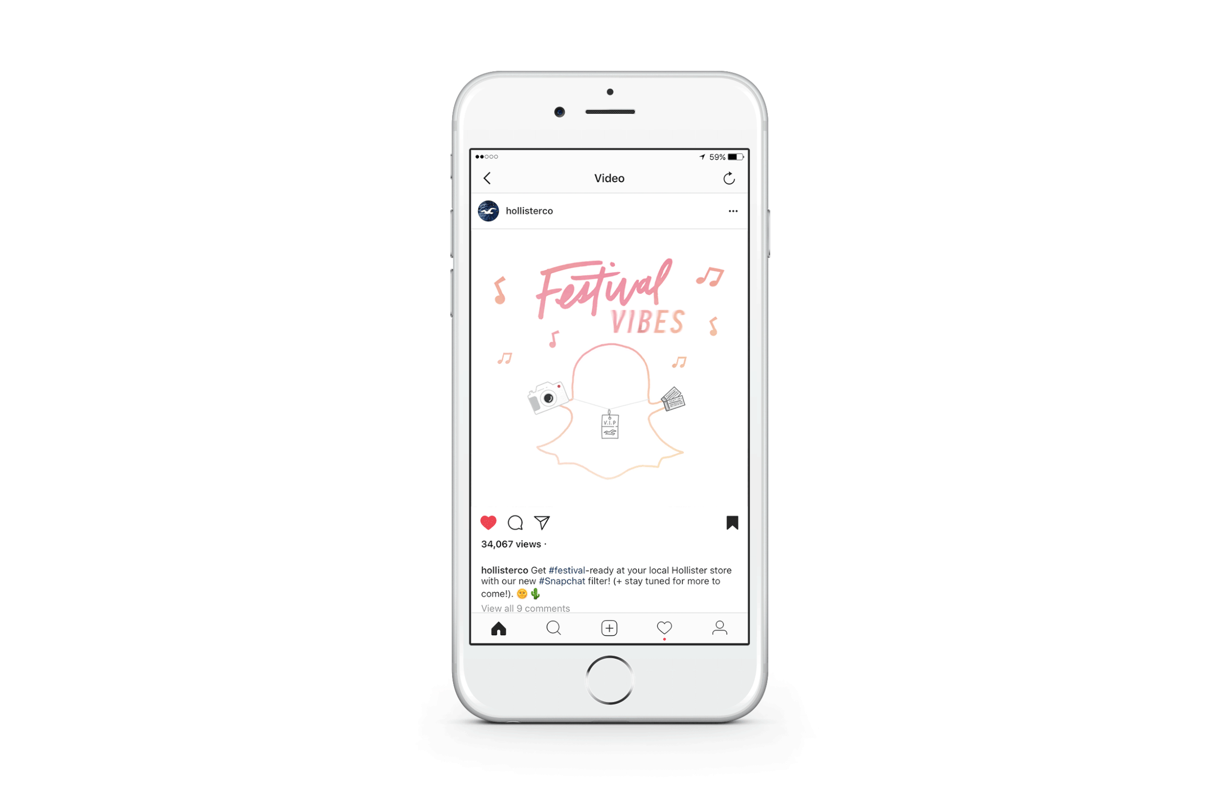 Hollister Festival Vibes.gif