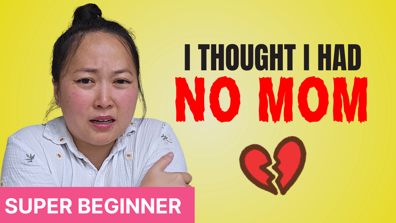 Mum was home for one day