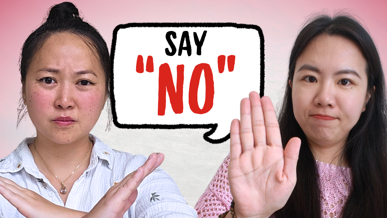 Better ways to say NO | intermediate Chinese | Comprehensible input